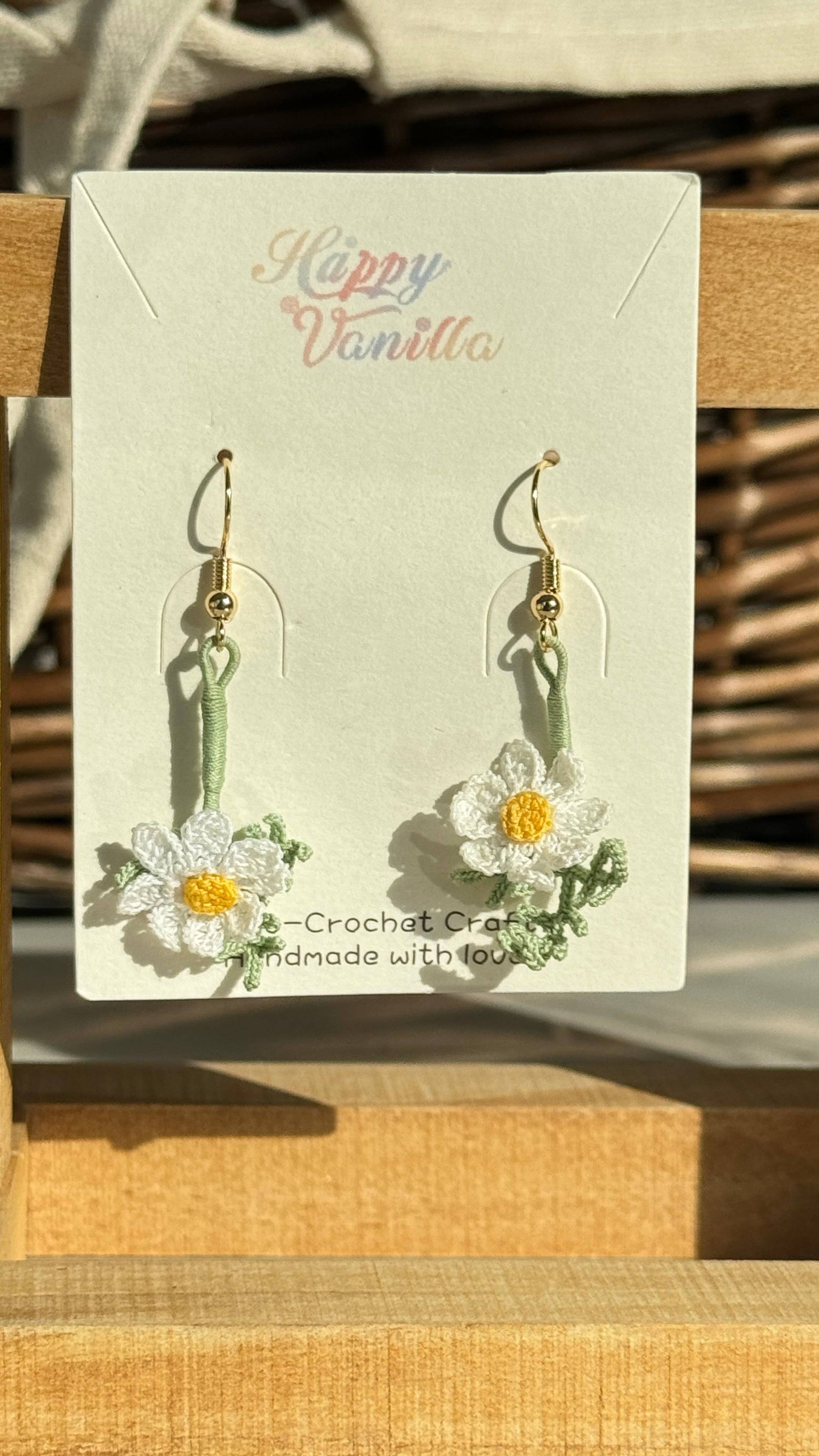 Earring Danglers Micro-Crochet that Blossom with Charm—Tiny Treasures for Your Ears