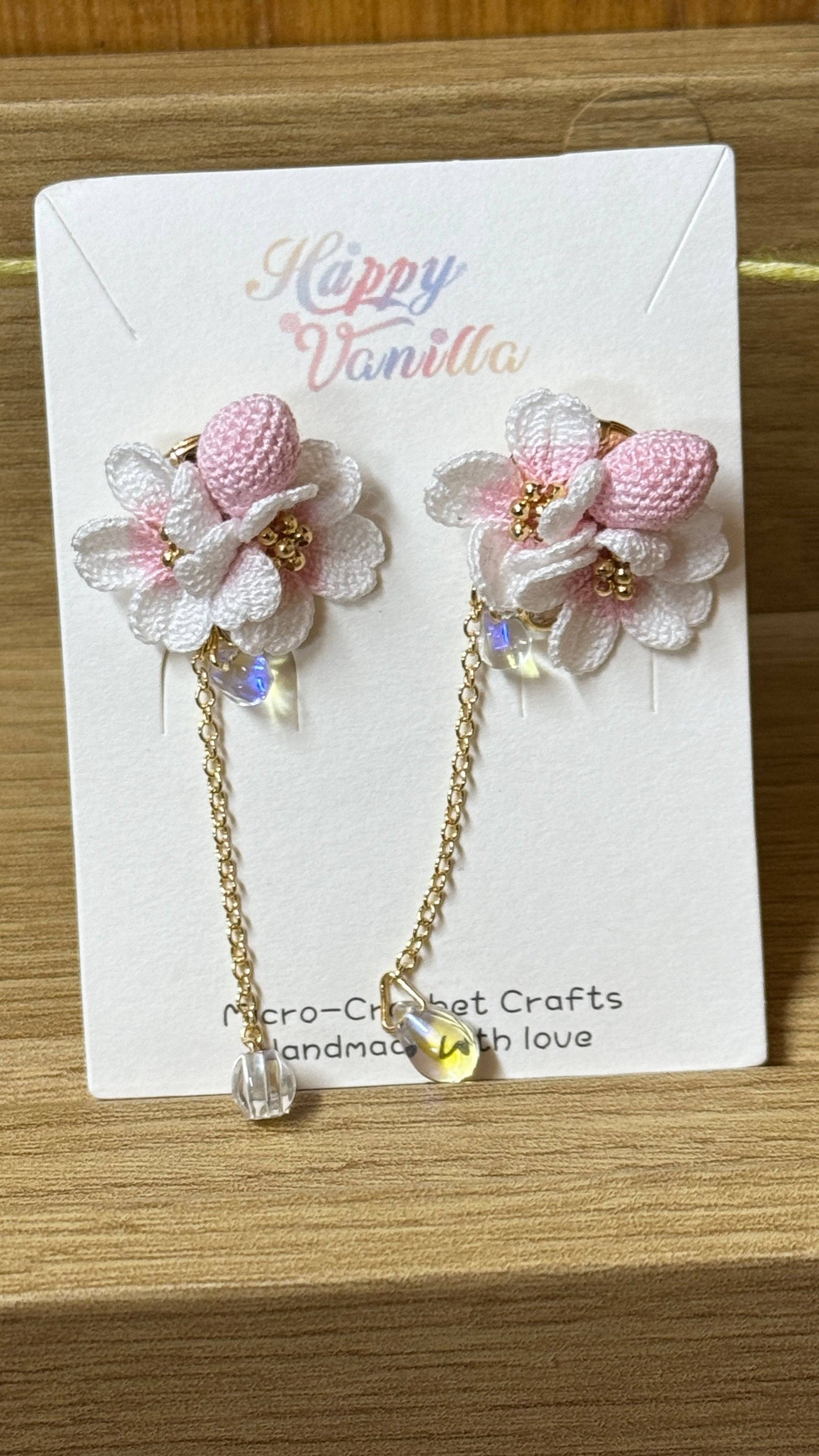Earring Danglers Micro-Crochet that Blossom with Charm—Tiny Treasures for Your Ears