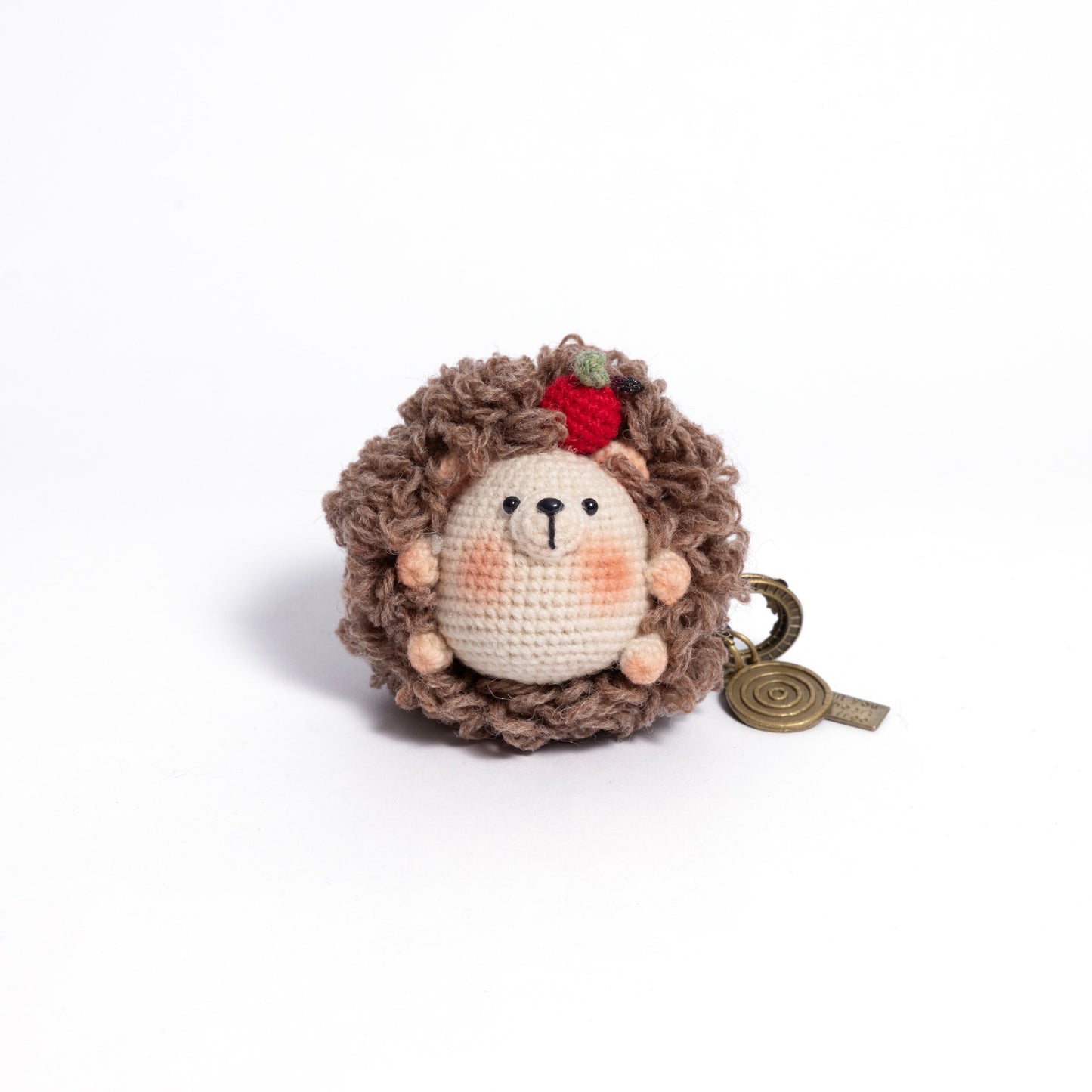 Shetland wool Amigurumi Bag Charm