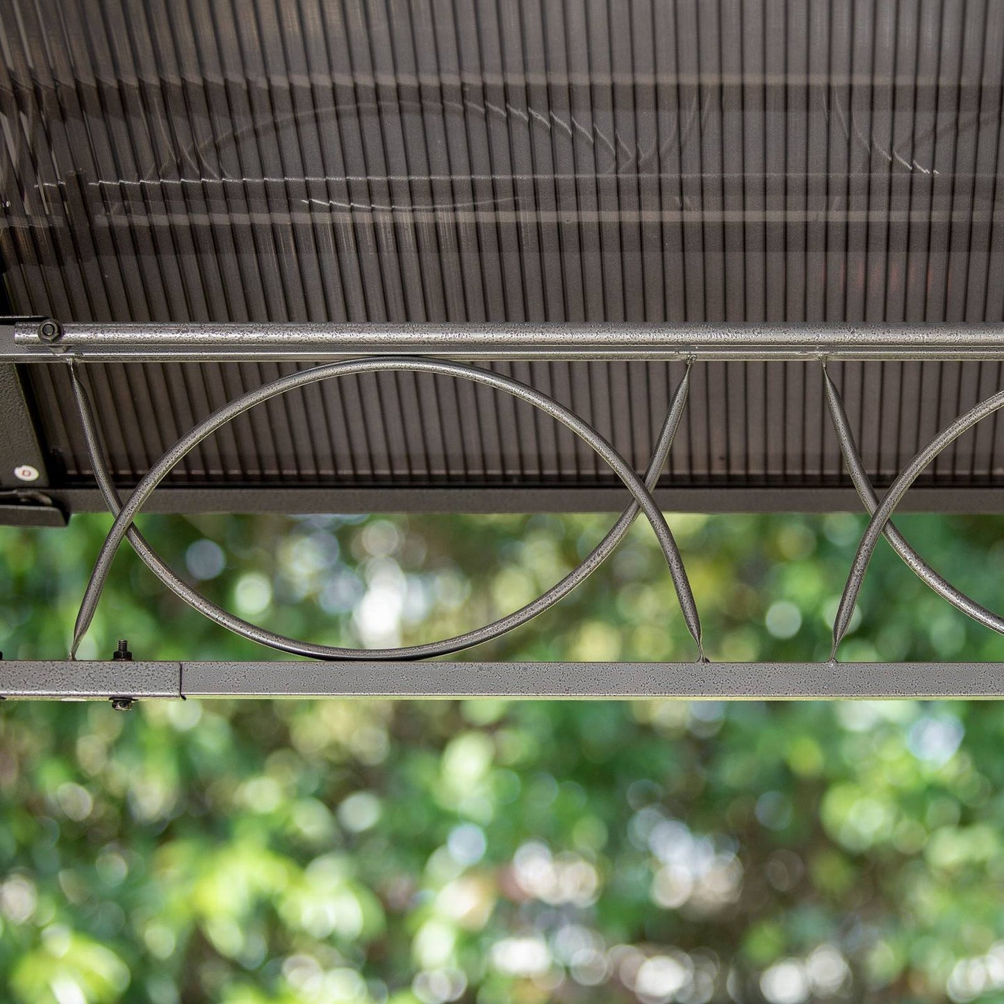 3 x 3.6m Hardtop Gazebo with UV Resistant Polycarbonate Roof