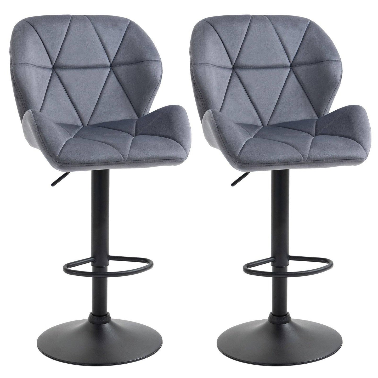 Adjustable Bar Stools Set of 2