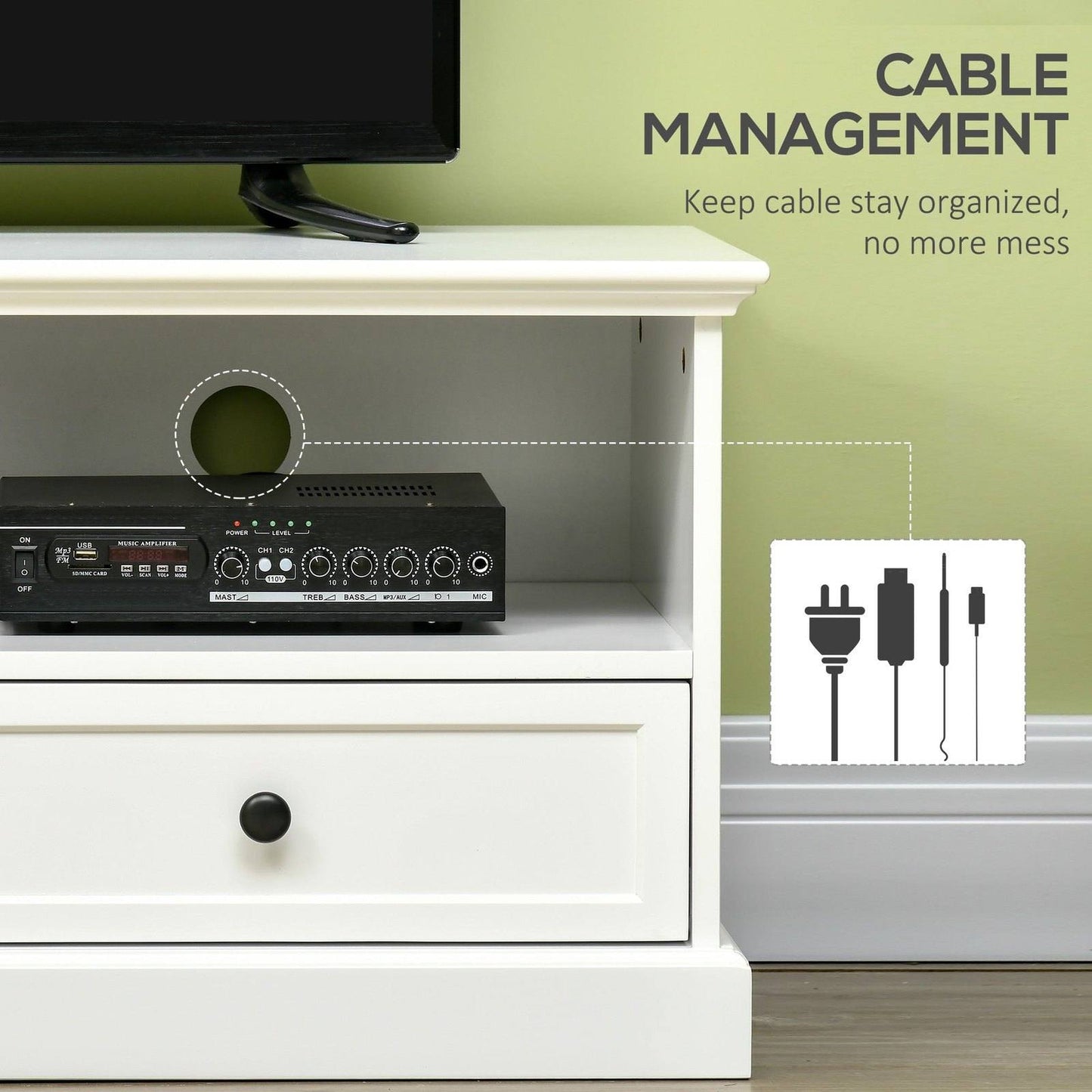 Classic-Look TV Cabinet