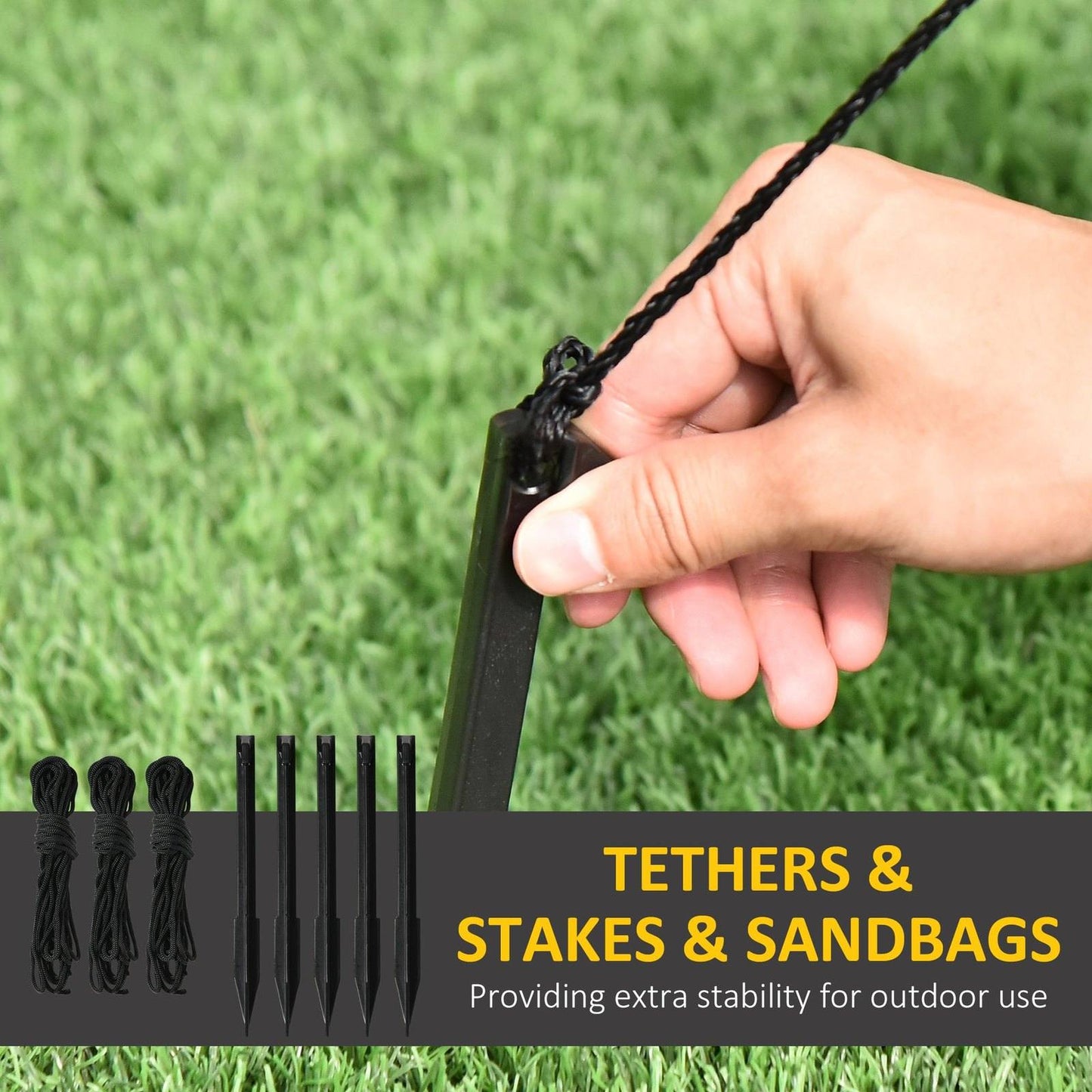 2.1m Inflatable Pumpkin Ghost Head Monster Vampire 6 LED Halloween Blow Up Yard Holiday Decoration