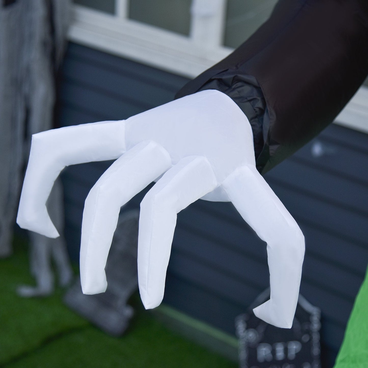 240cm Inflatable Halloween Pumpkin Ghost Decoration w/ LED Lights