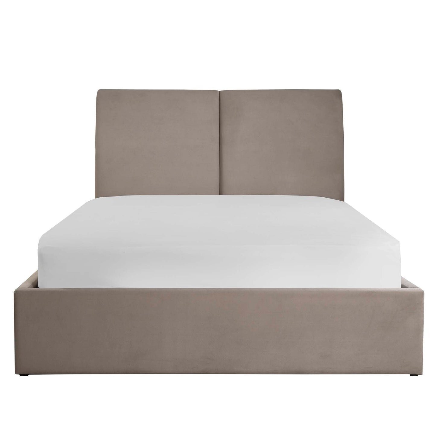 Montrel Double Ottoman Bed Natural 5 x 7ft