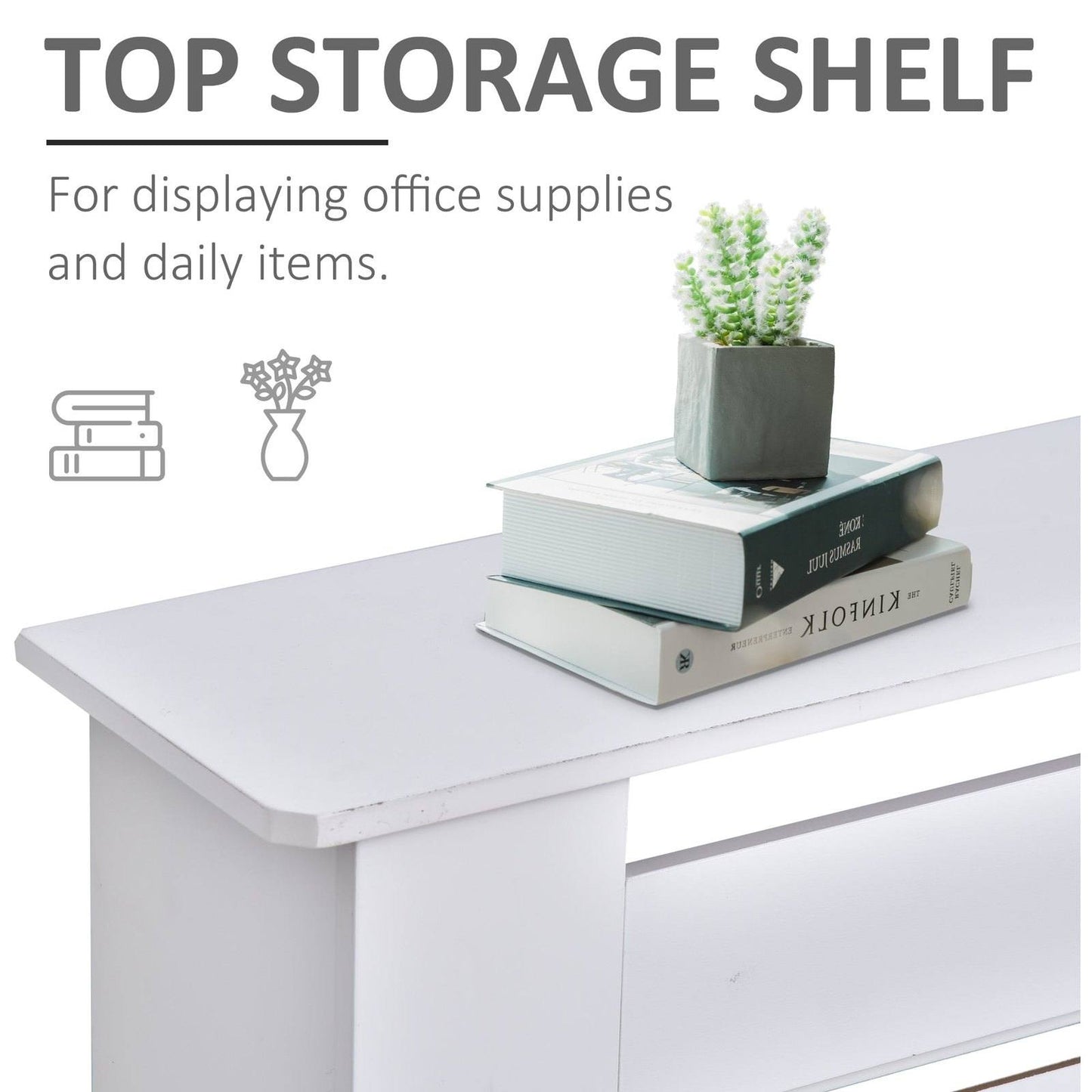 145-210L x 21W x 83H cm Extendable Medium-density fibreboard Radiator Cover - White