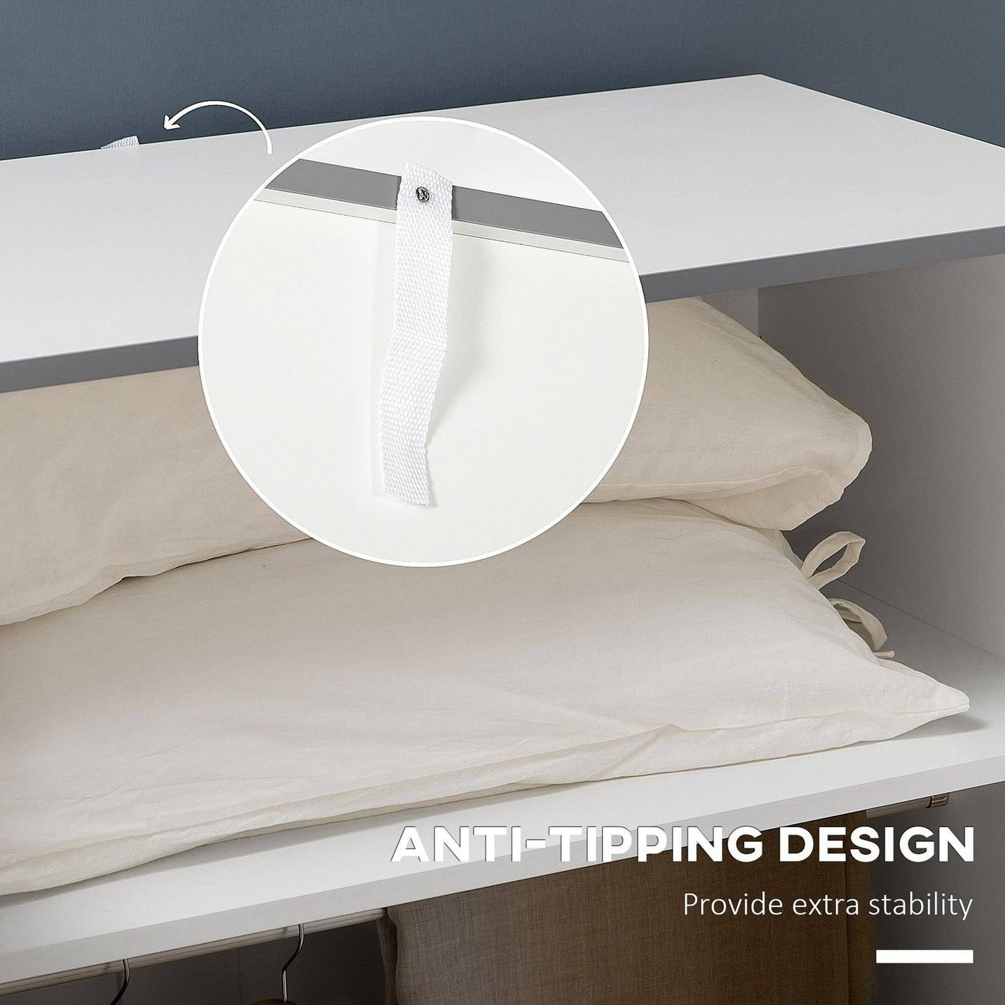 Wardrobe with 2 Doors