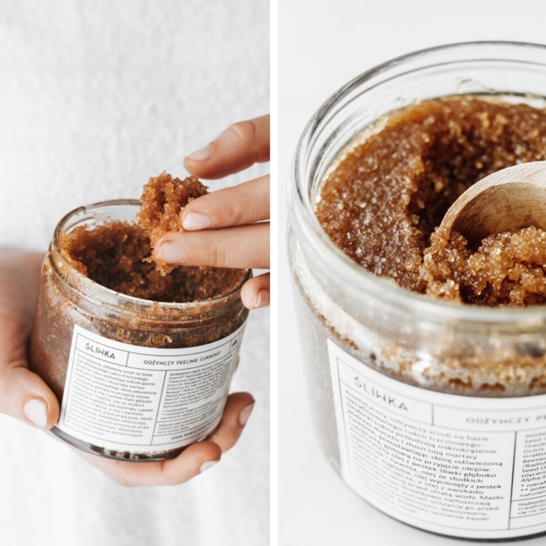 Nourishing Body Scrub Plum 300g