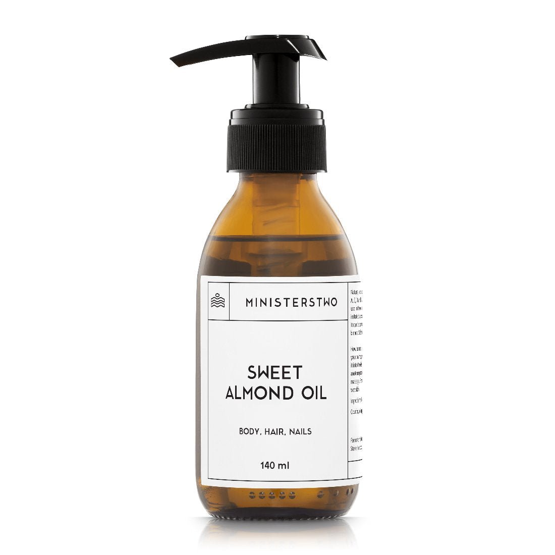 Sweet Almond Oil - body, hair, nails 140ml