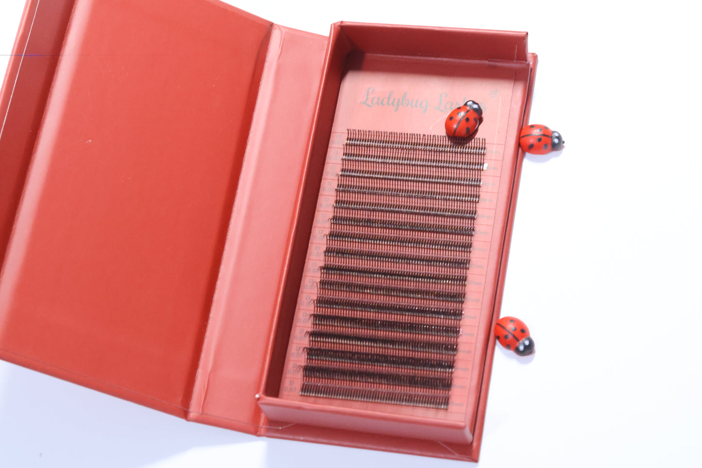 🤎 Brown Angel Lash Mixed Tray 🤎 Pre-Made Fans • Soft & Natural