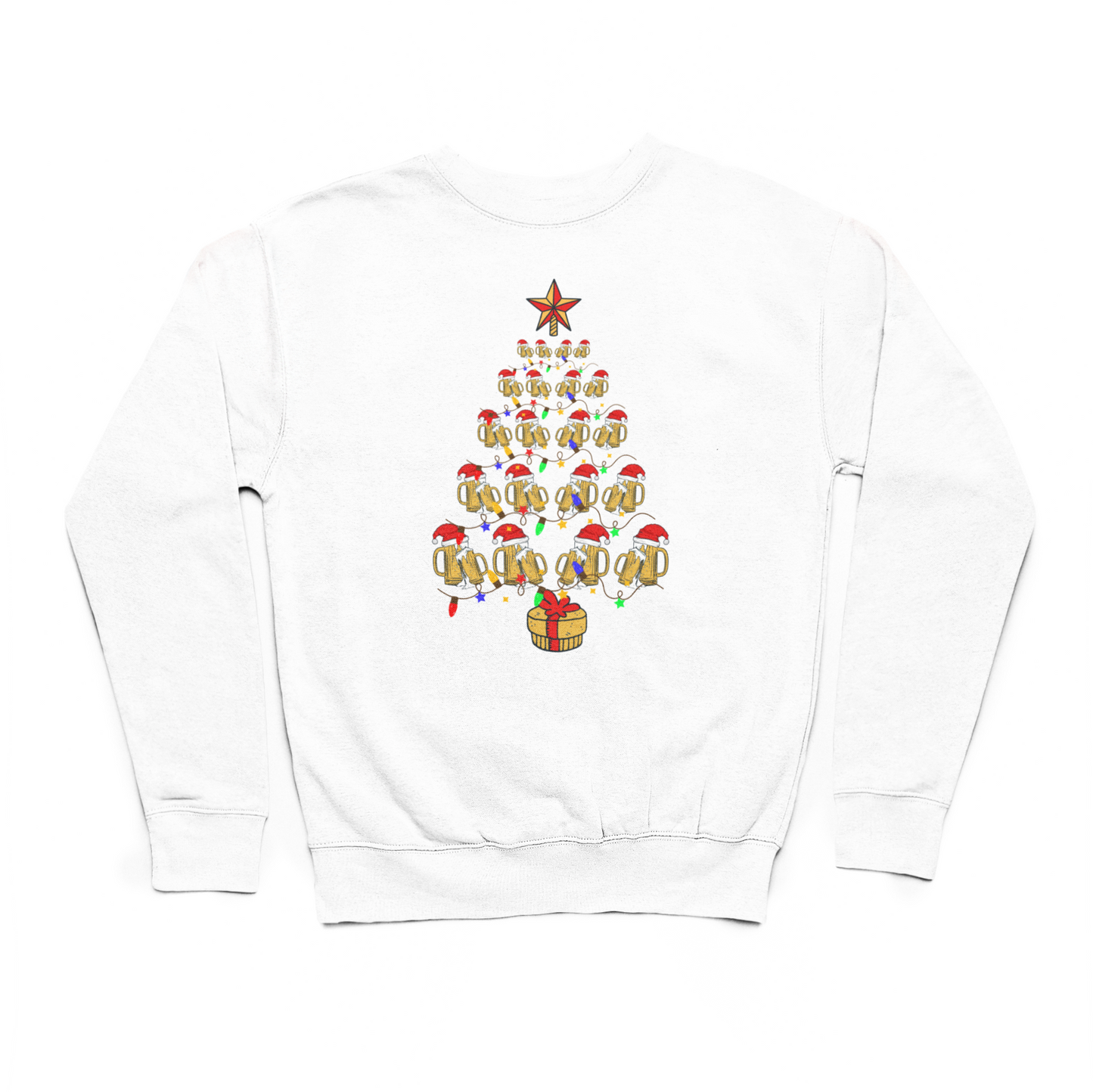 Christmas Beer Tree Sweater