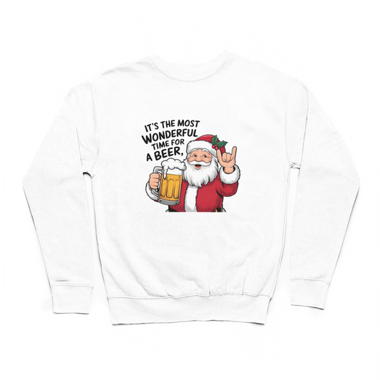 Most Wonderful Time For A Beer Christmas Sweater