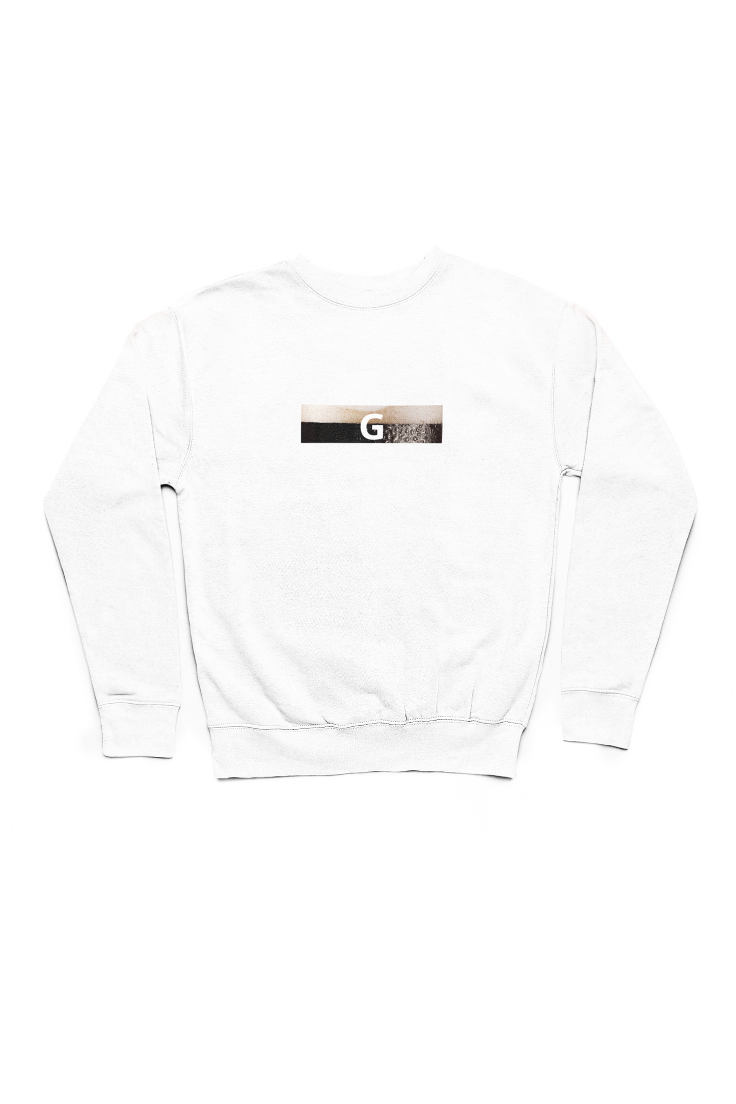 Split The G Box Logo Sweater