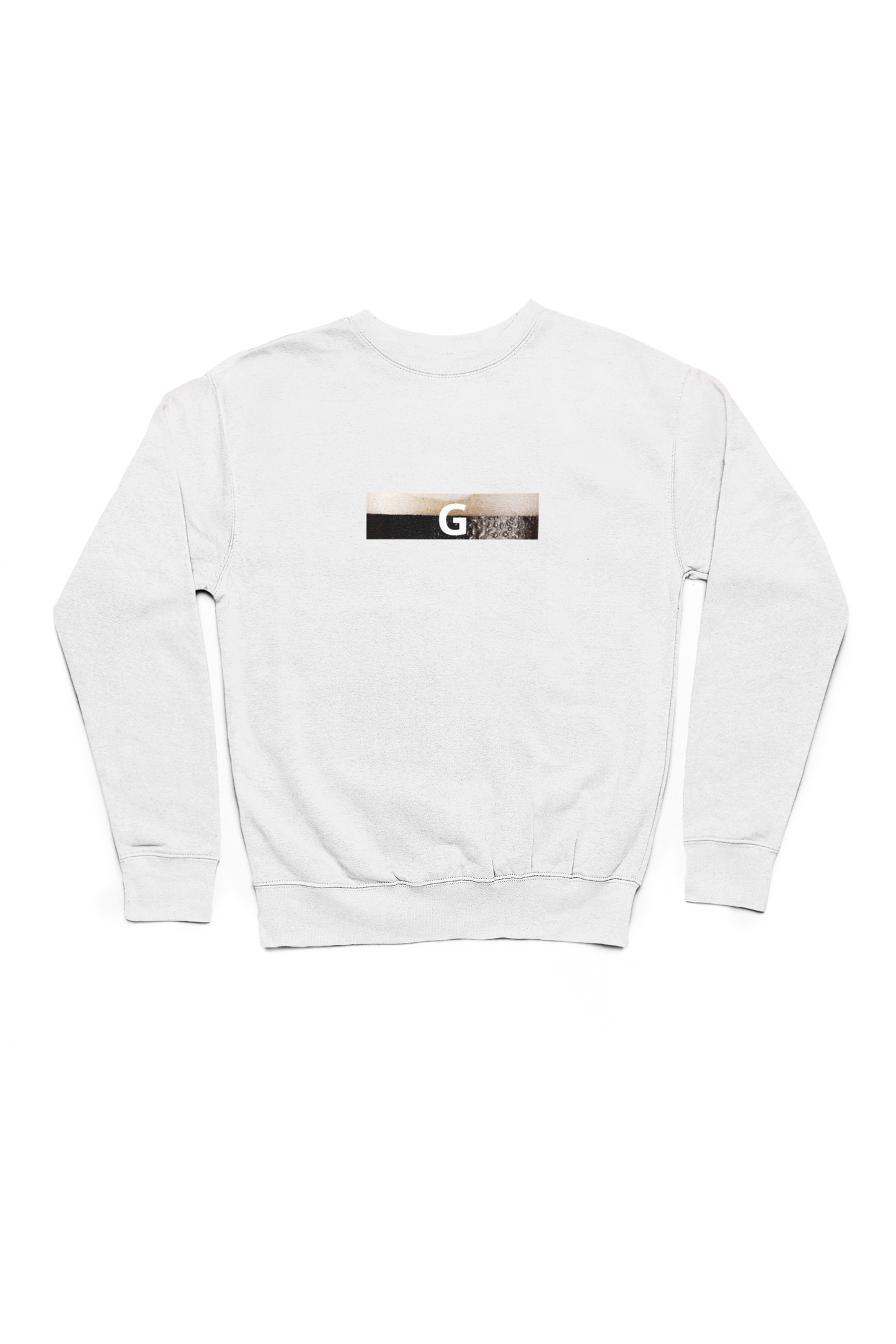 Split The G Box Logo Sweater