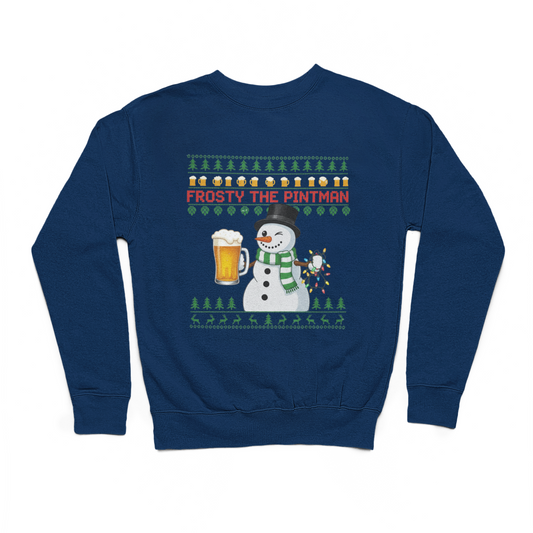 Frosty The Pintman Beer Sweater