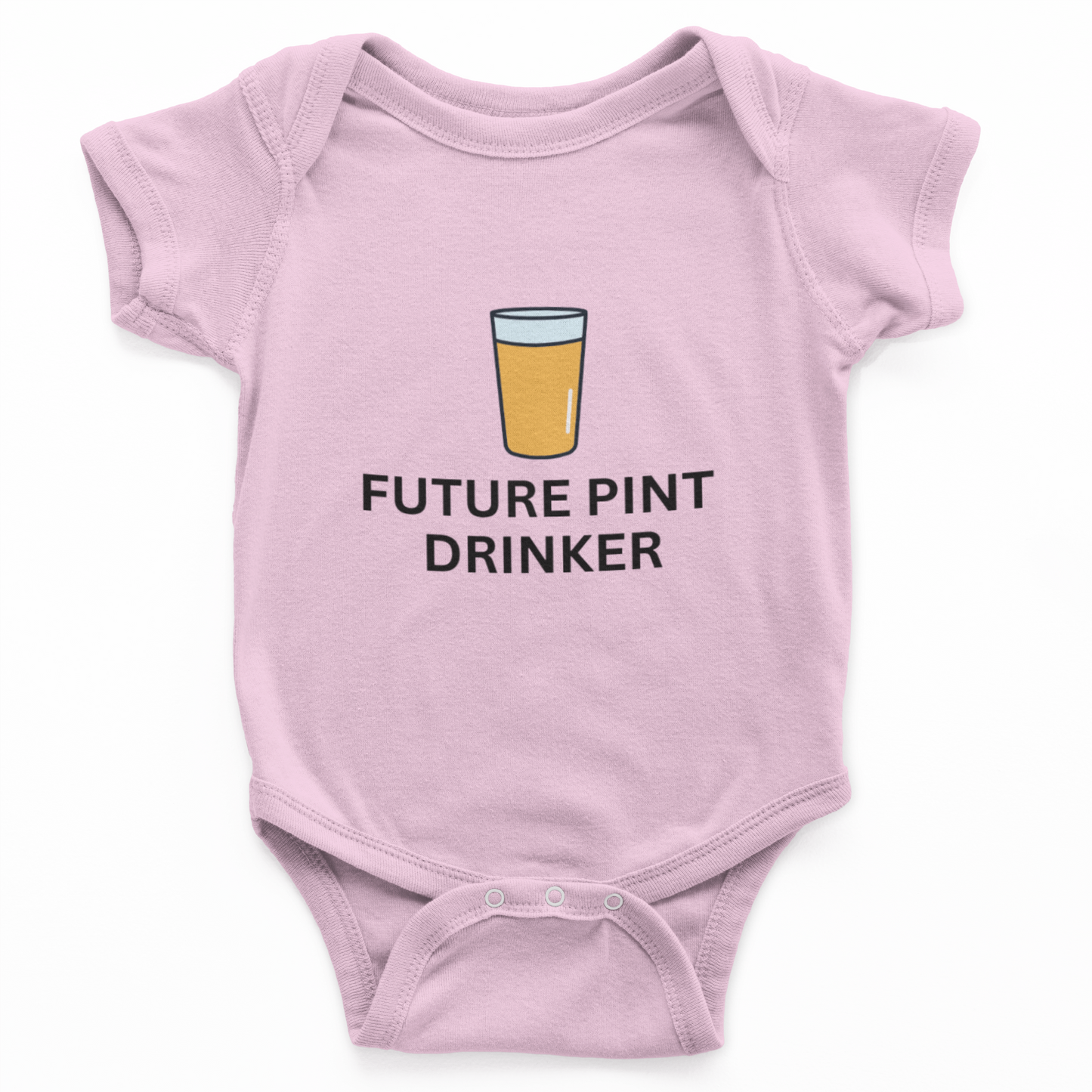 Future Pint Drinker Baby Grow
