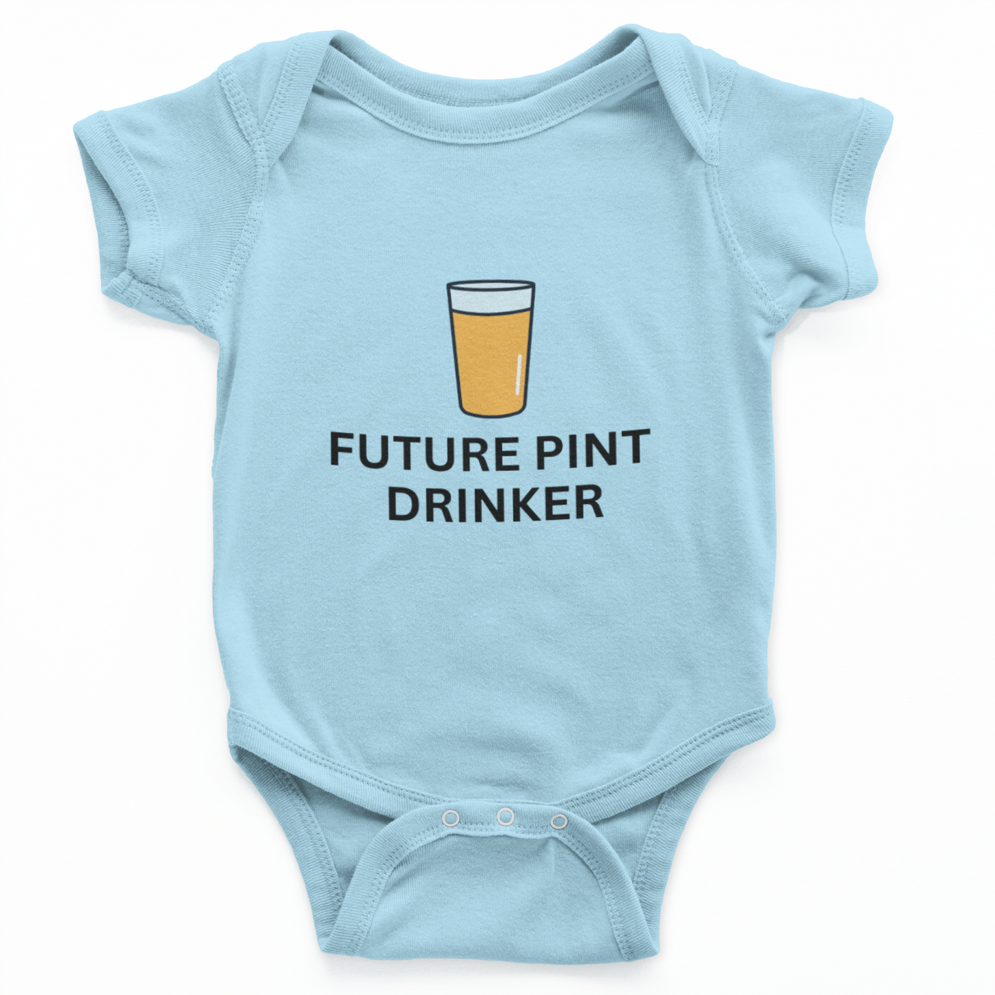 Future Pint Drinker Baby Grow