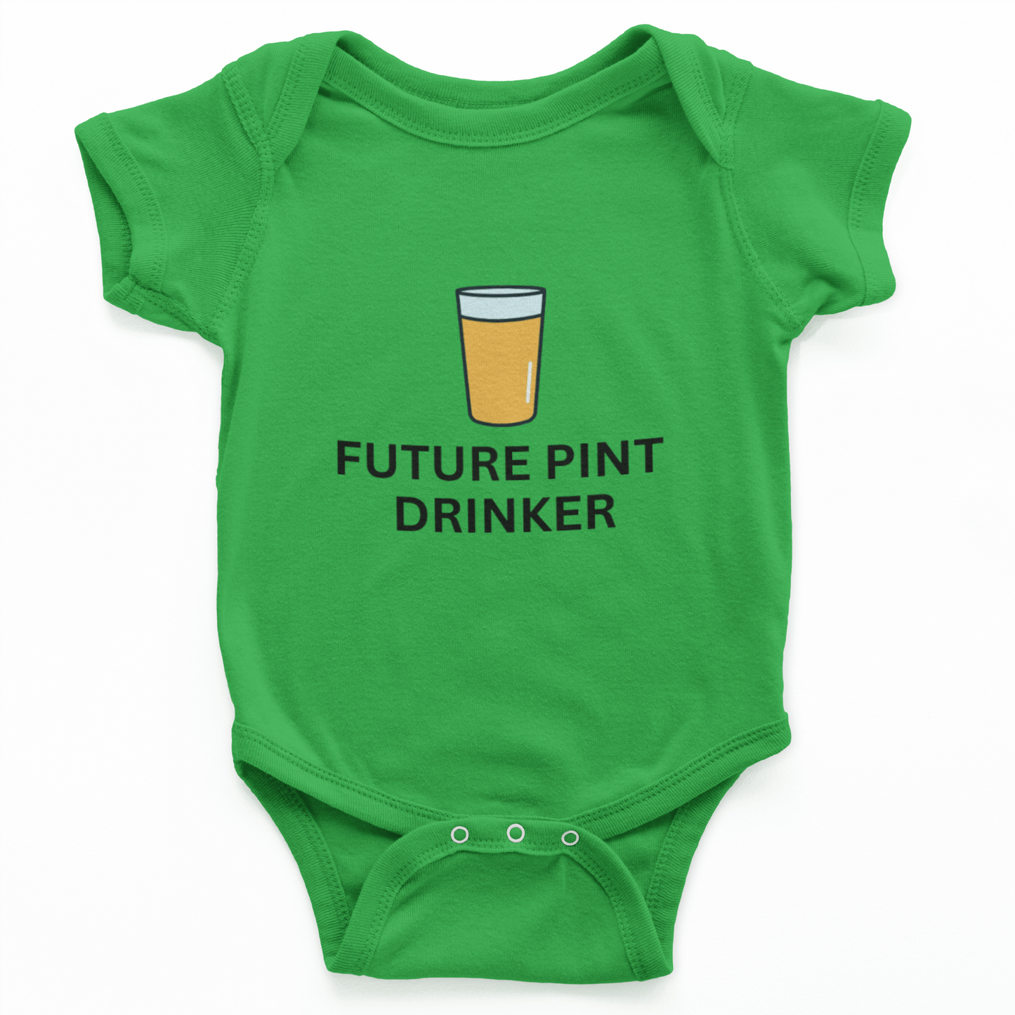 Future Pint Drinker Baby Grow