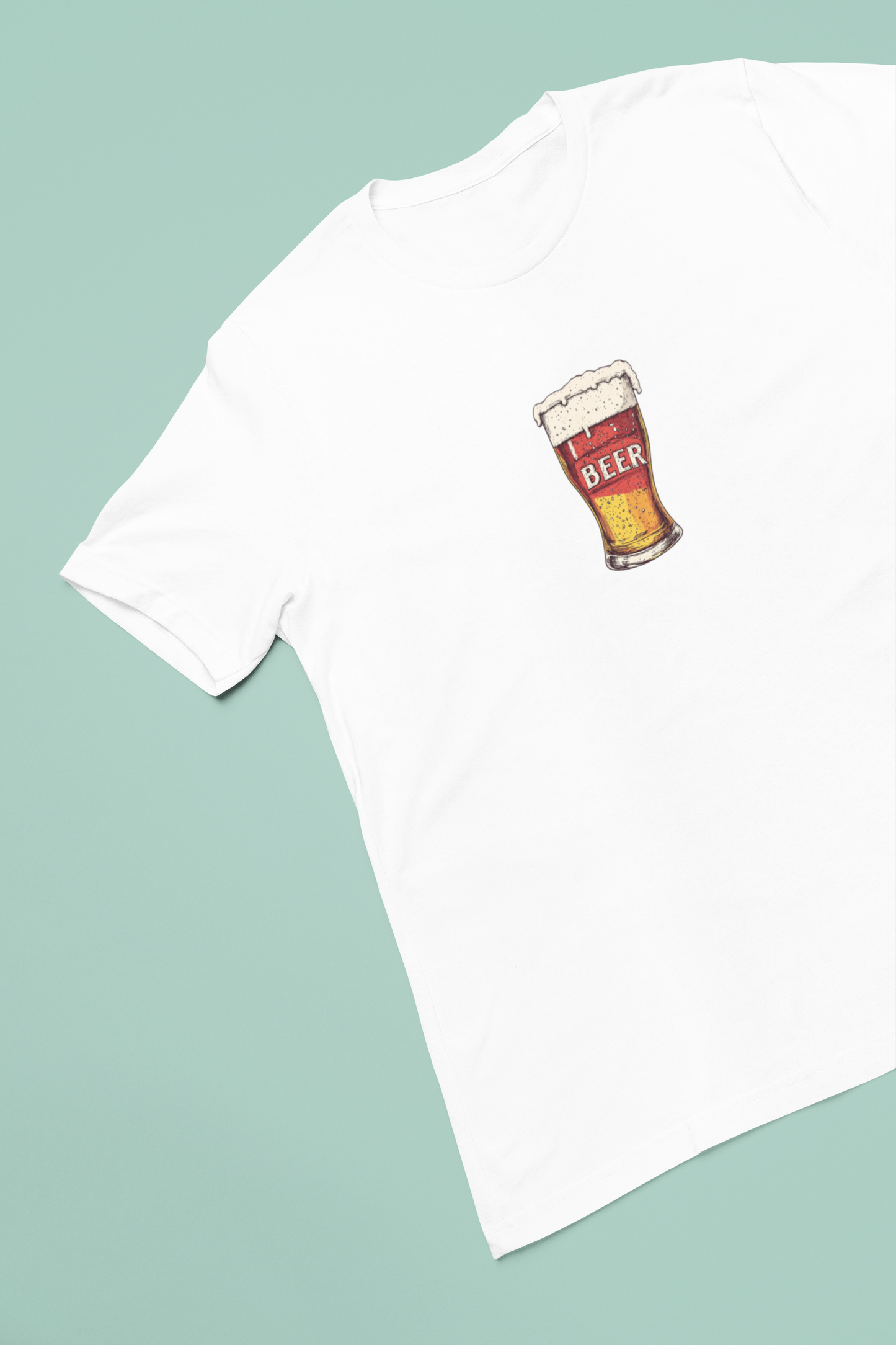 Beer Glass Adults T-Shirt
