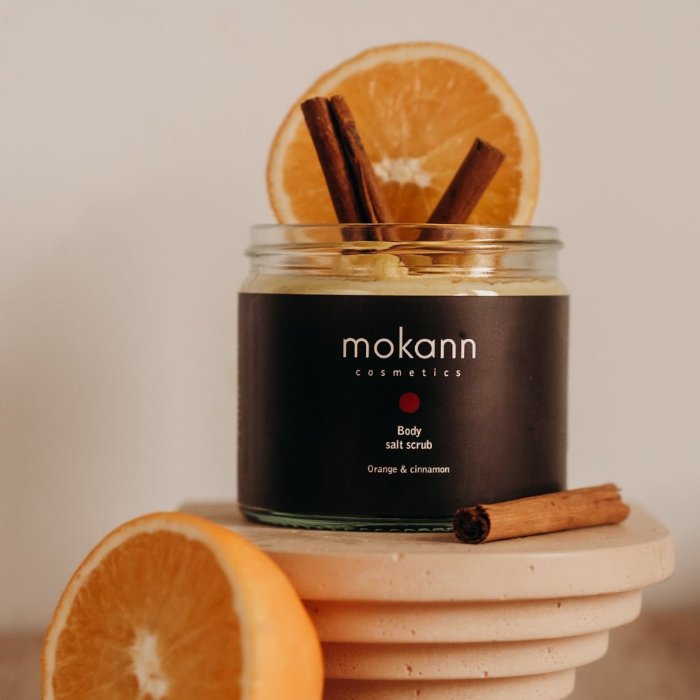 Body Salt Scrub - Orange & Cinnamon 300g