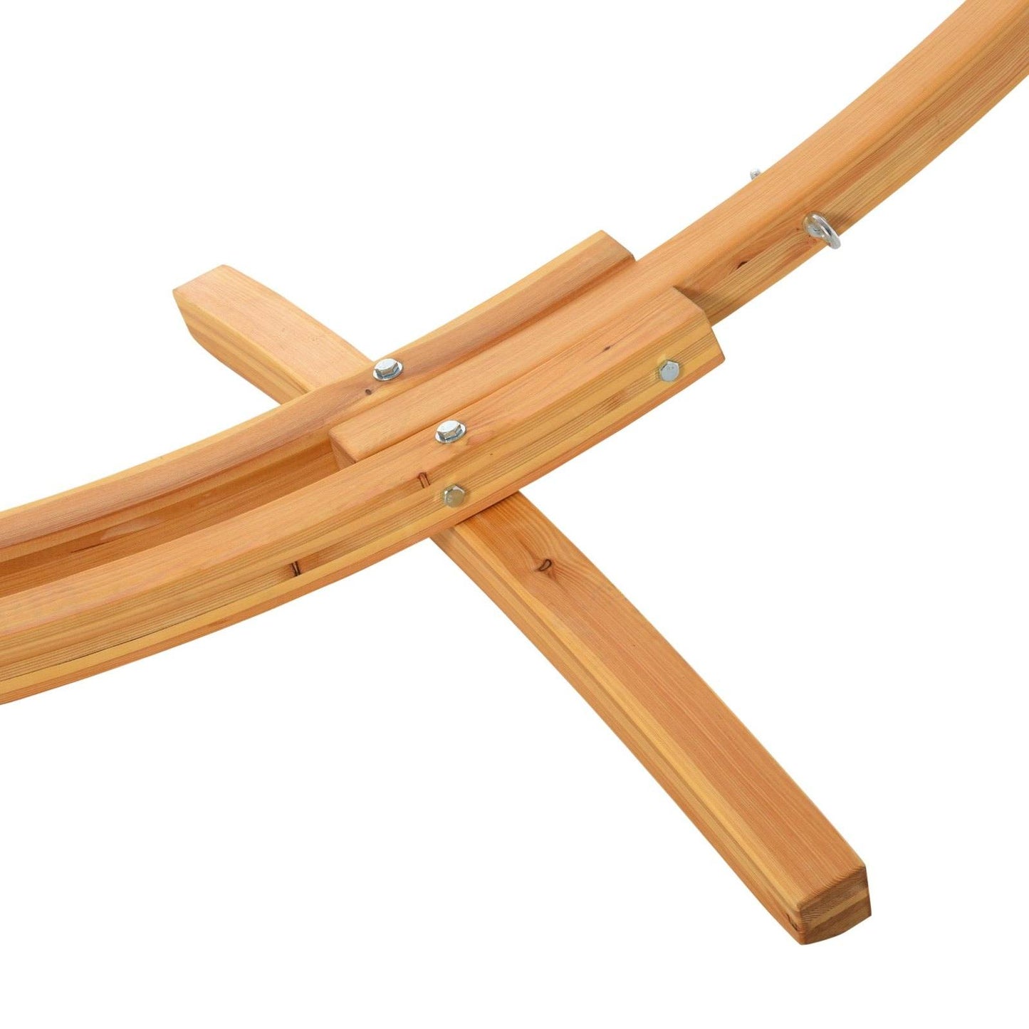 3.25m Wooden Hammock Stand Universal Fit Garden Picnic Camp Accessories