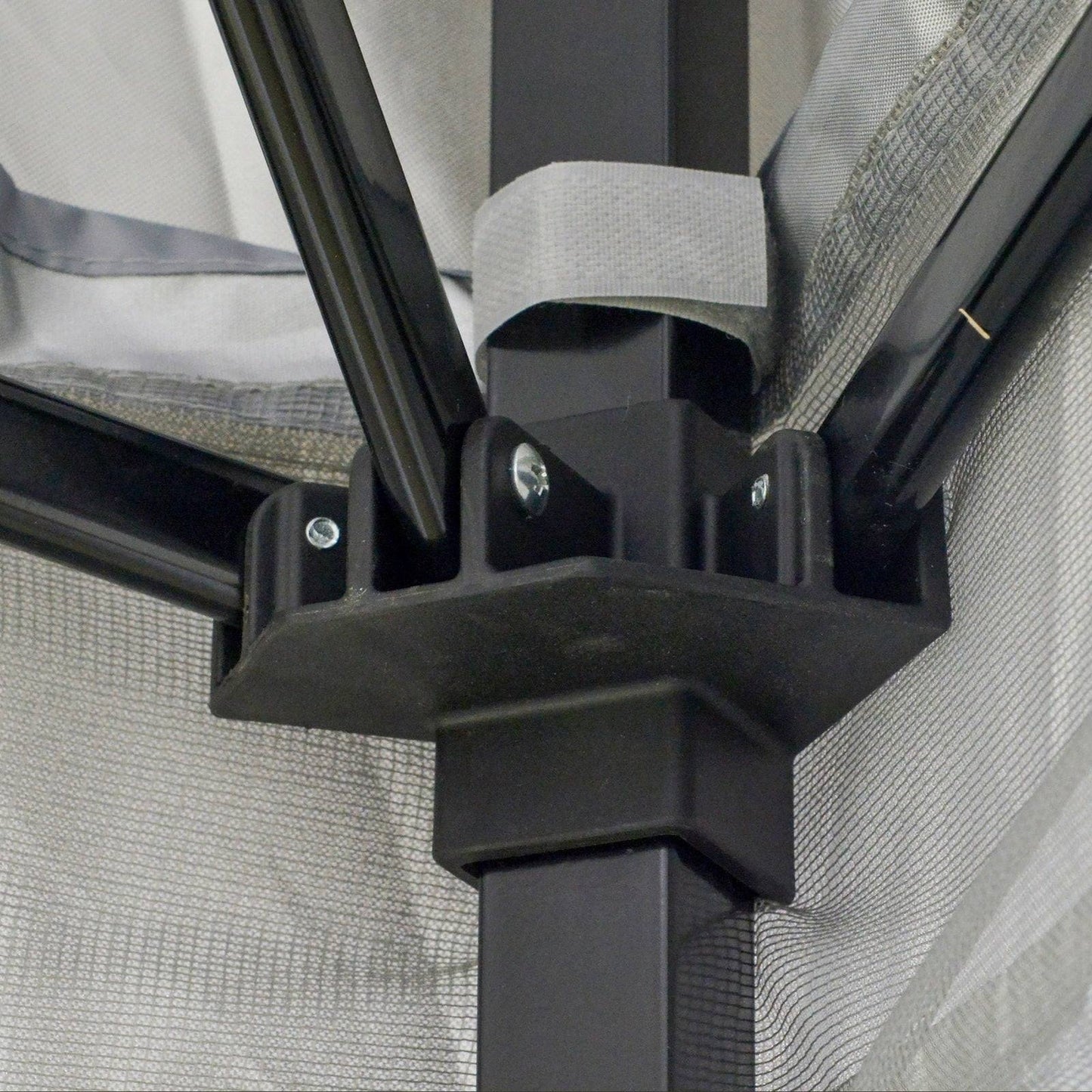 3.6 x 3.6 m Pop up Gazebo with Netting and Carry Bag