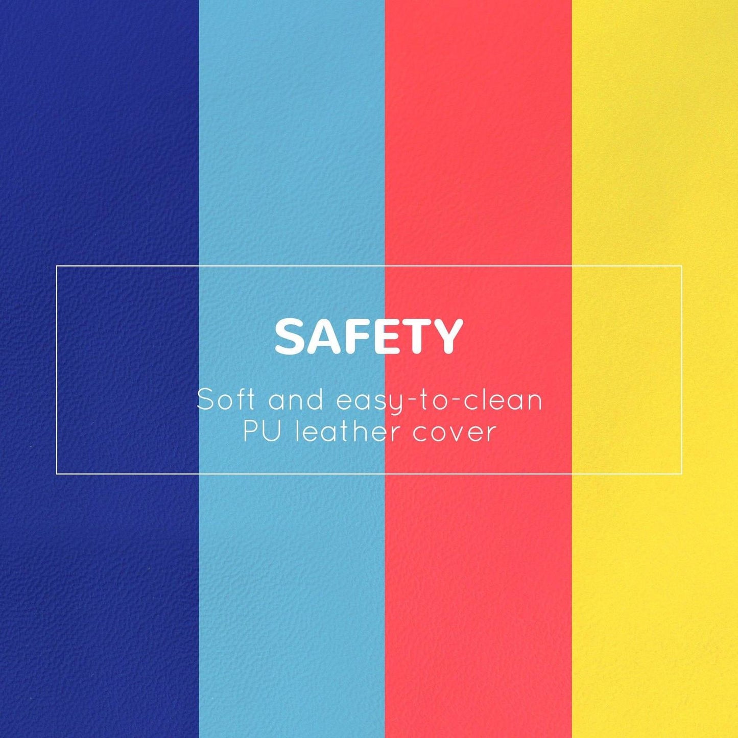 4-piece Soft Play Set Climb and Crawl Foam Toddler Stairs and Ramp for Baby