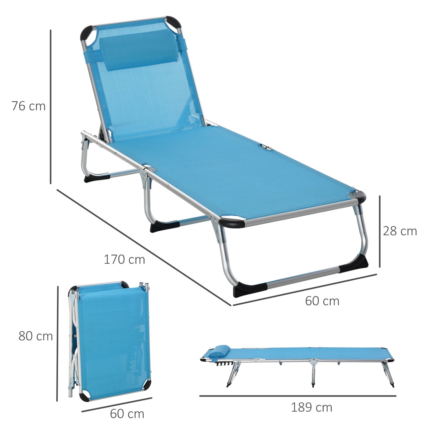 Foldable Sun Lounger