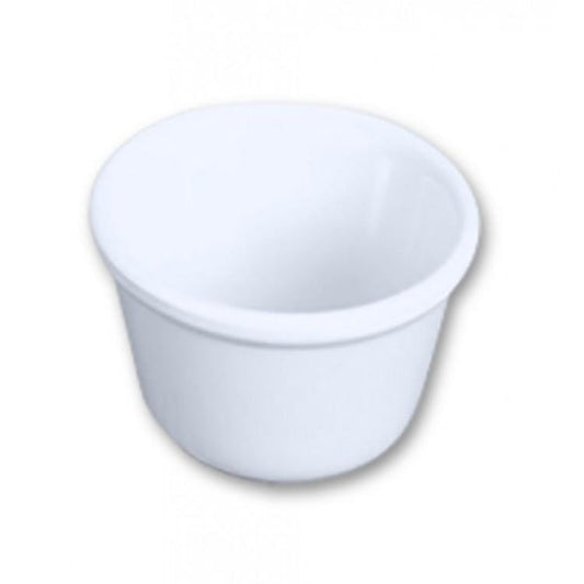 Contemporary Melamine White Ramekin 89ml - pack of 12