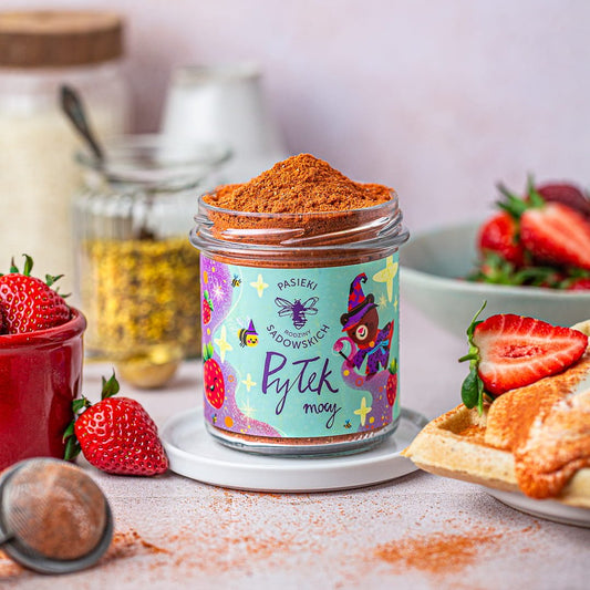 Power Pollen - Bee Pollen with freeze-dried strawberries 200g