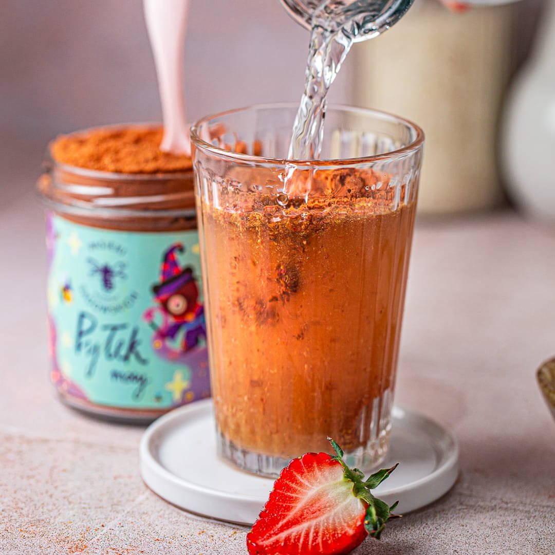 Power Pollen - Bee Pollen with freeze-dried strawberries 200g