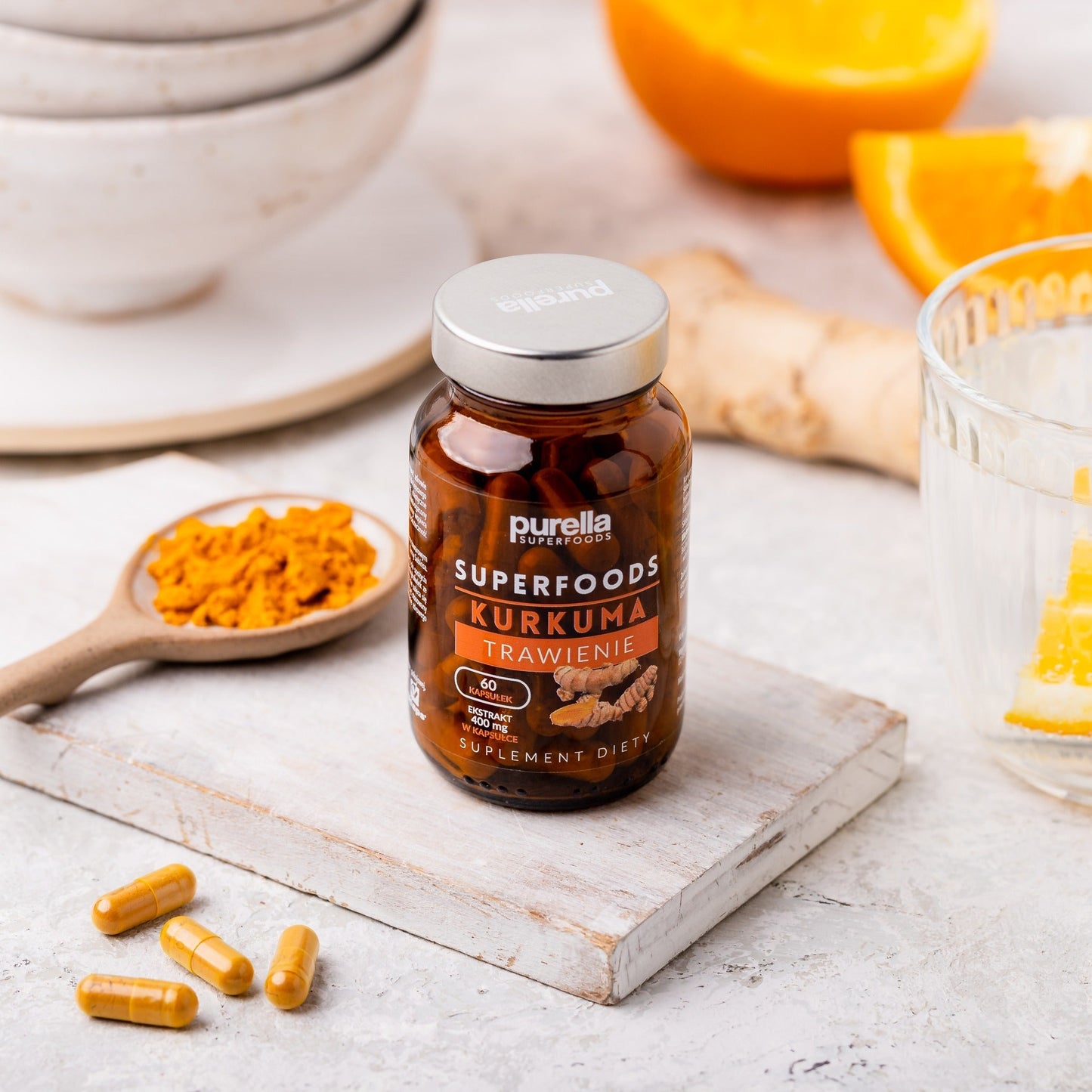 Food Supplement Turmeric 60 capsules