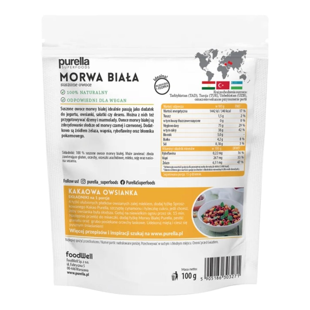 White Mulberry - Iron + Calcium 100g