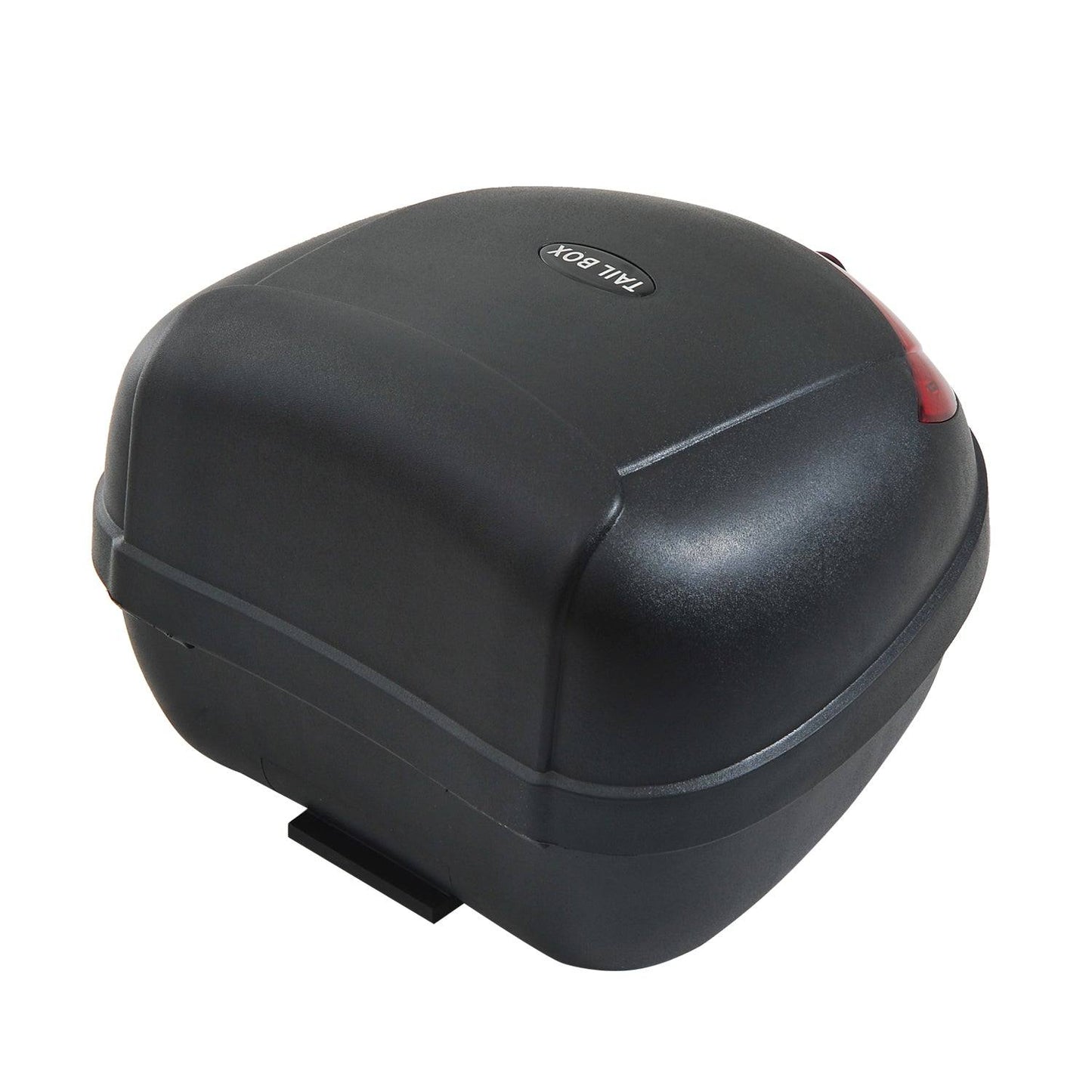 24 L Motorcycle Luggage Case Withreflectors-Black/Red