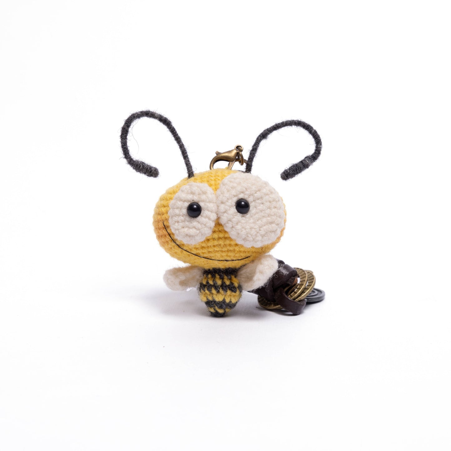 Shetland wool Amigurumi Bag Charm