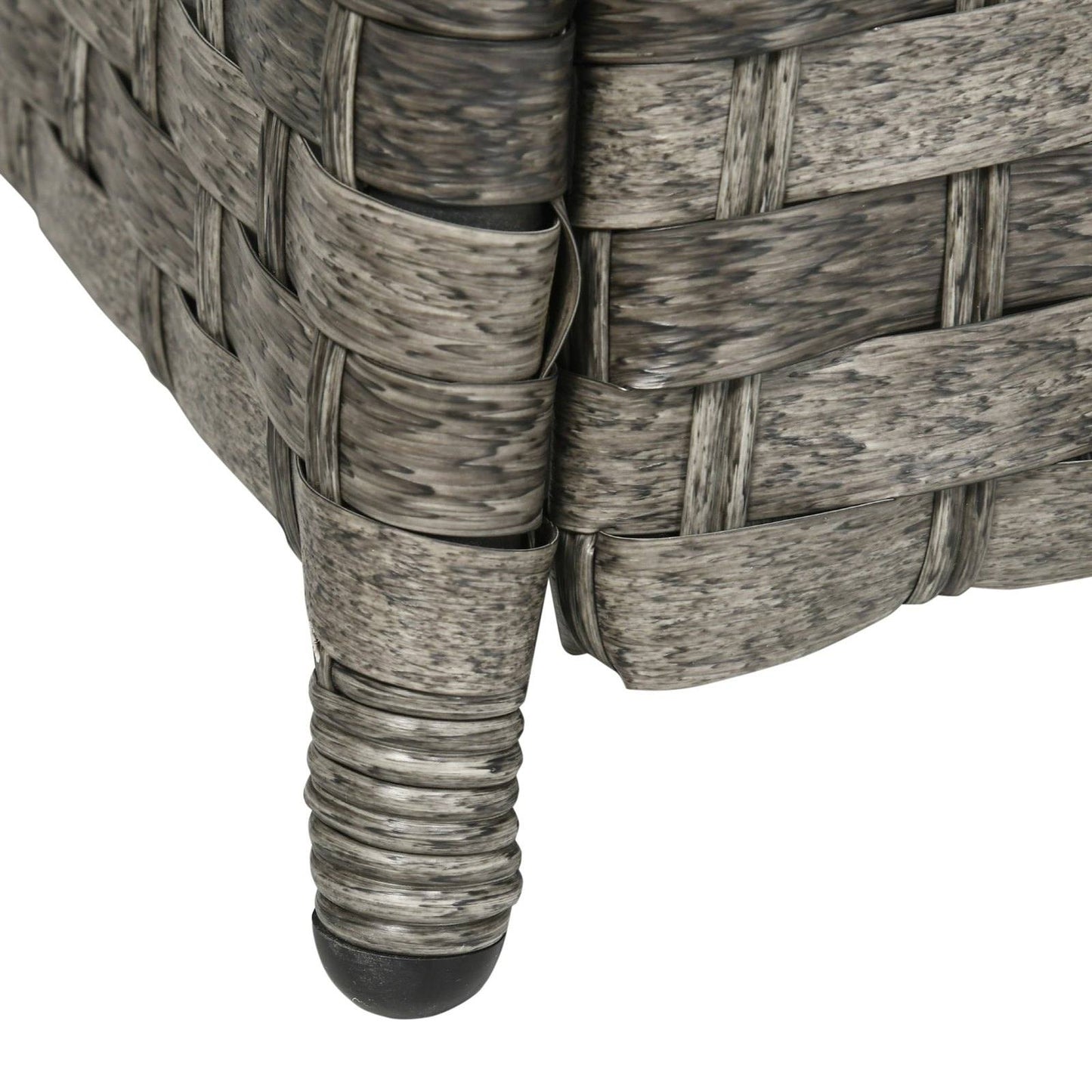 7-Pieces PE Rattan Garden Furniture Set