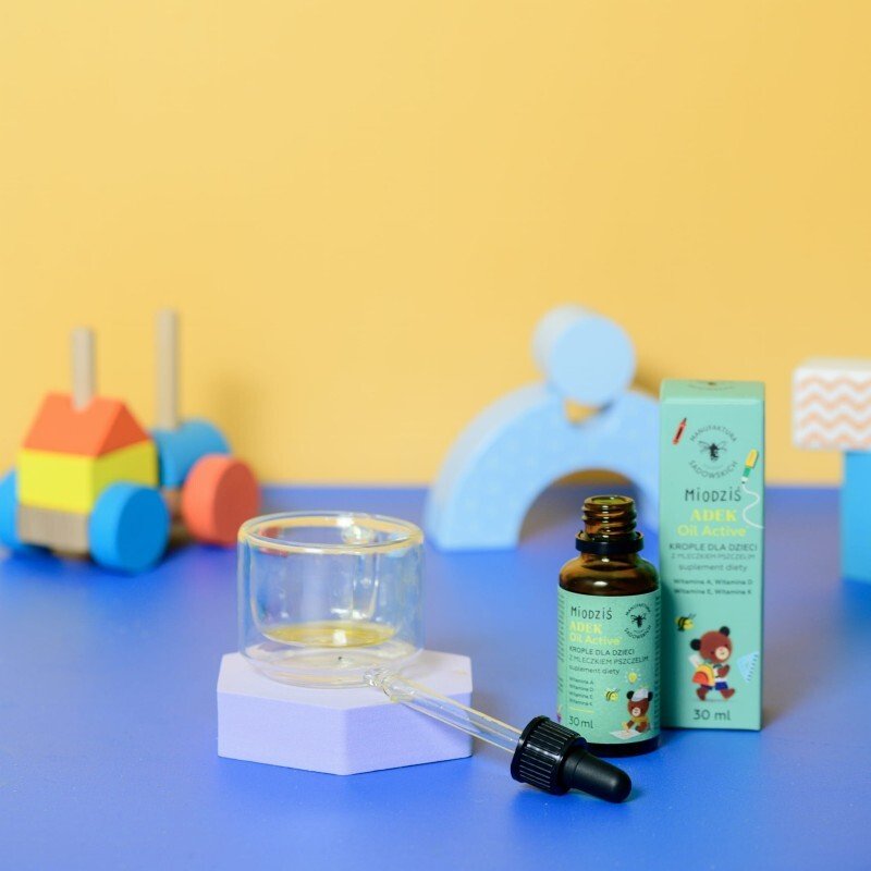 Drops ADEK with royal jelly - Honey Bear 30ml