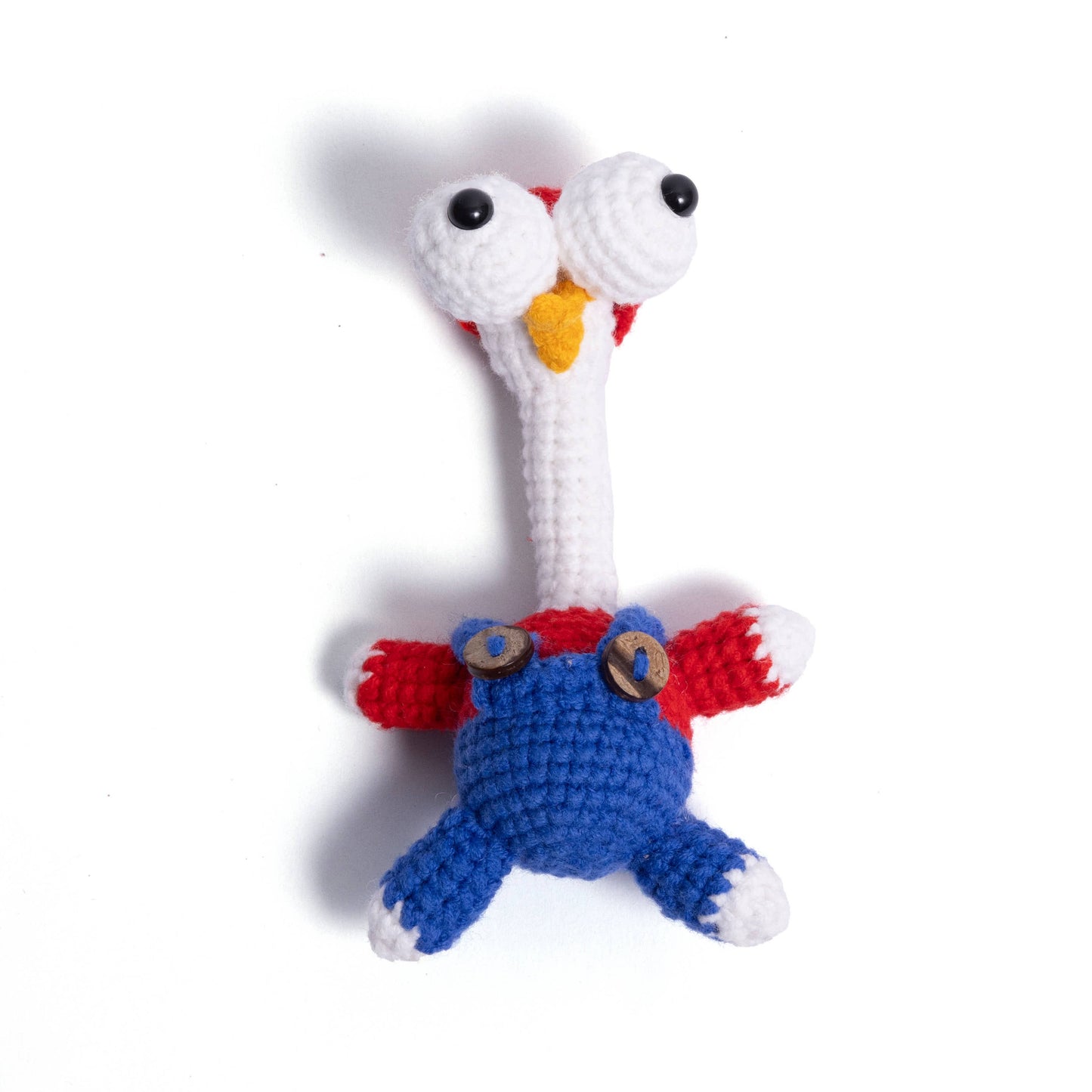 Chick with Overalls