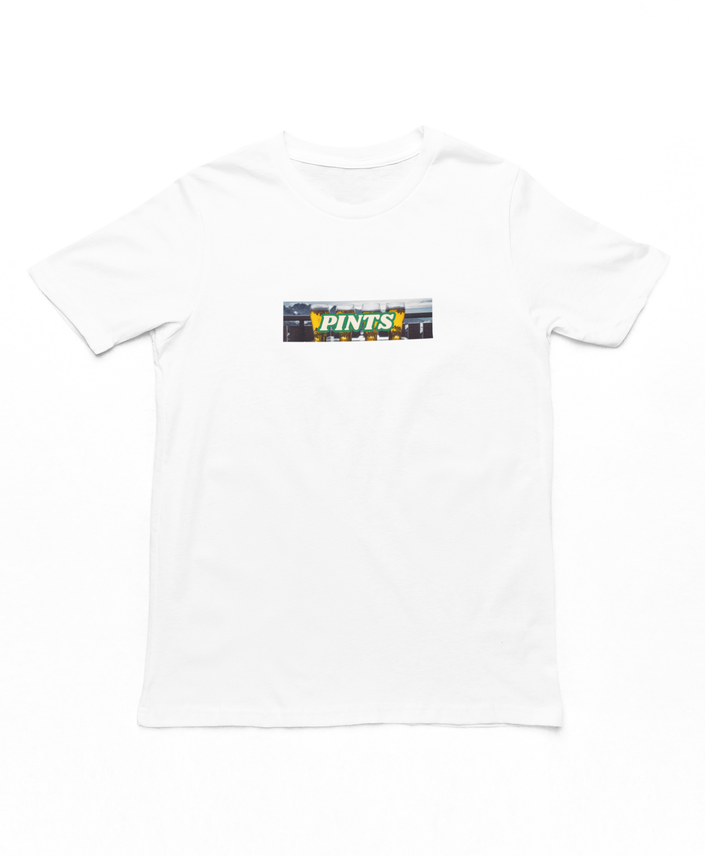 Pints Box Logo Style T-Shirt