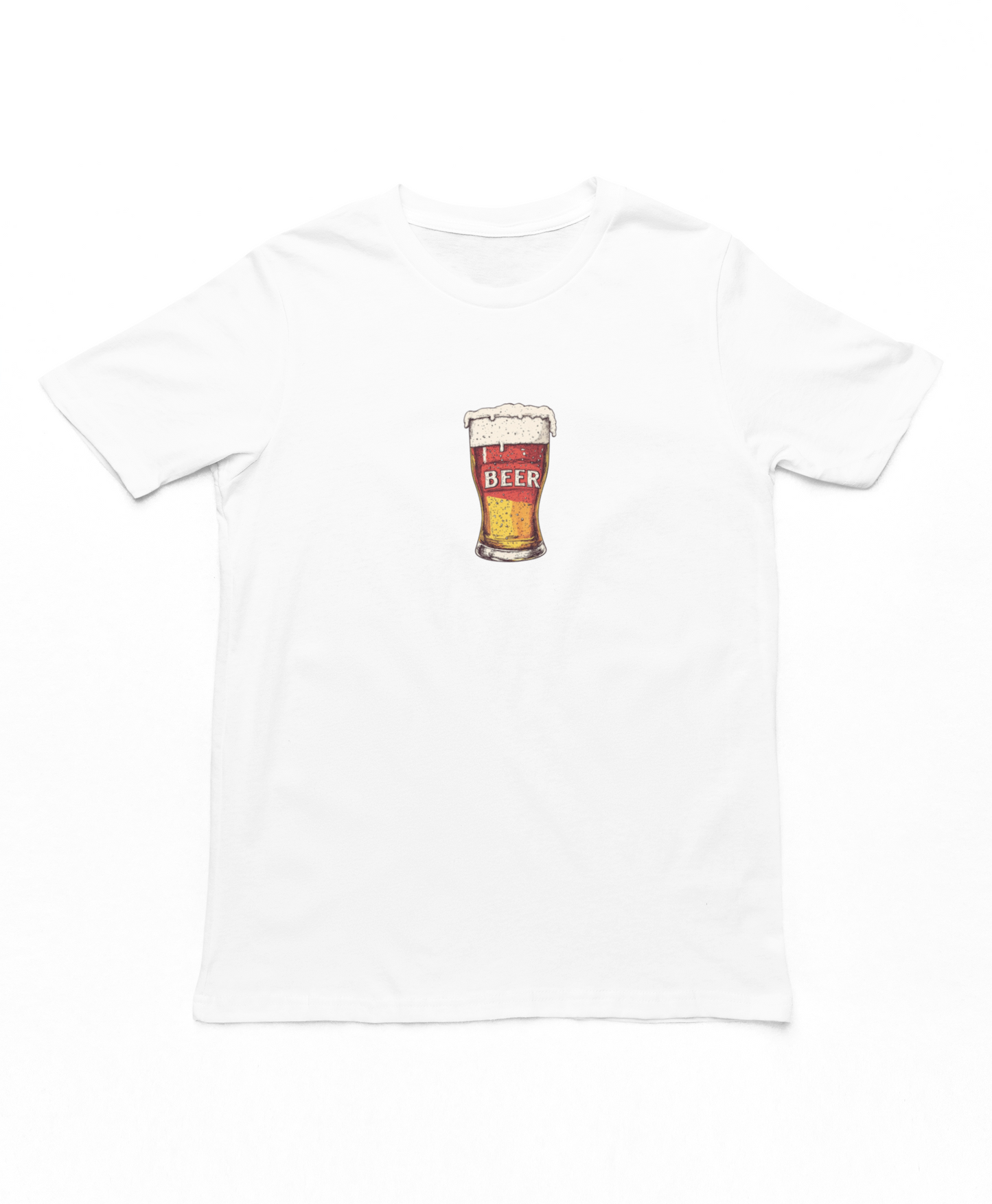 Beer Glass Adults T-Shirt