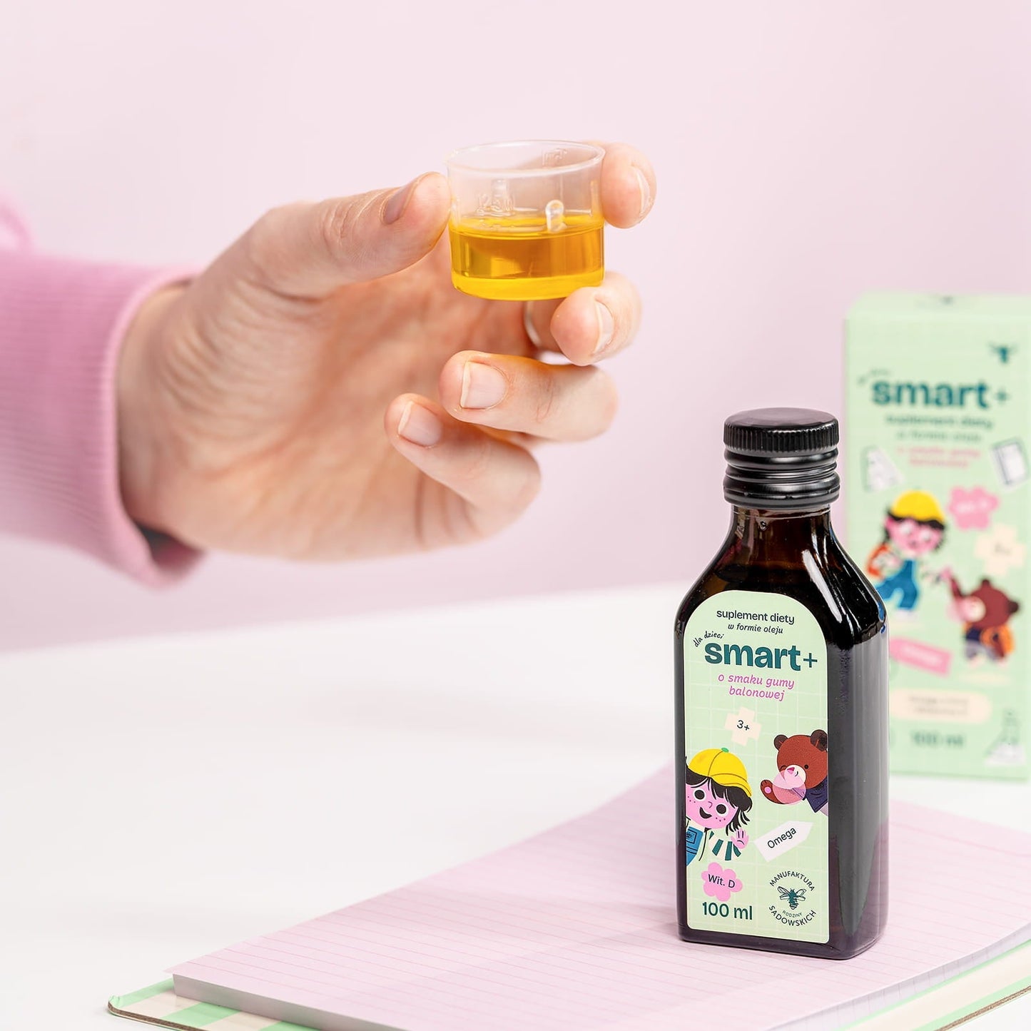 SMART+ oil with bubble gum flavour 100ml