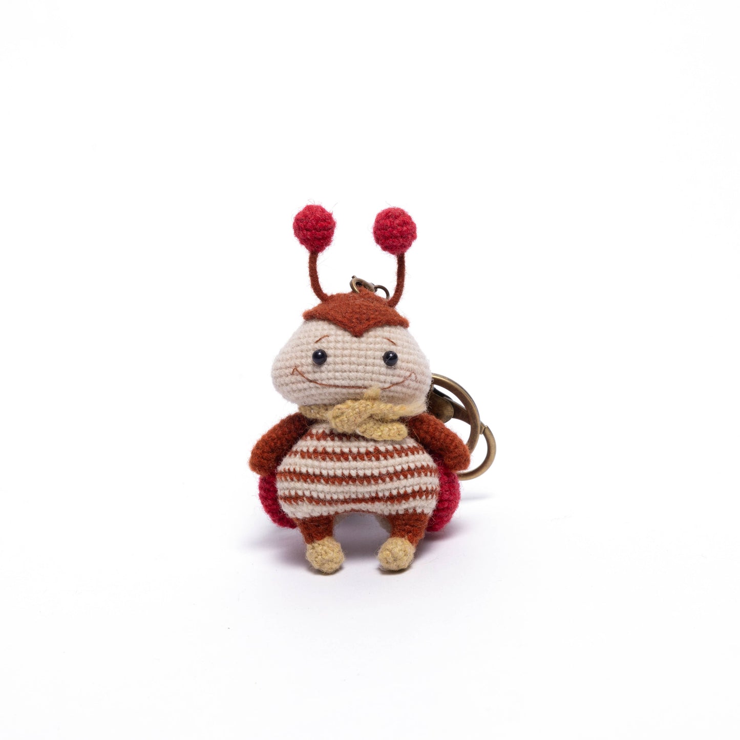 Shetland wool Amigurumi Bag Charm