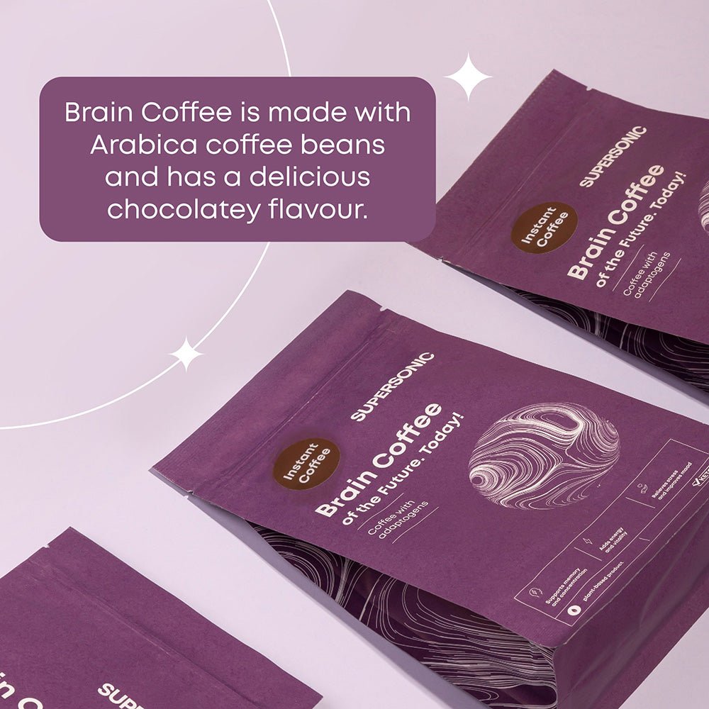 Brain Coffee - Instant coffee with adaptogens 180g