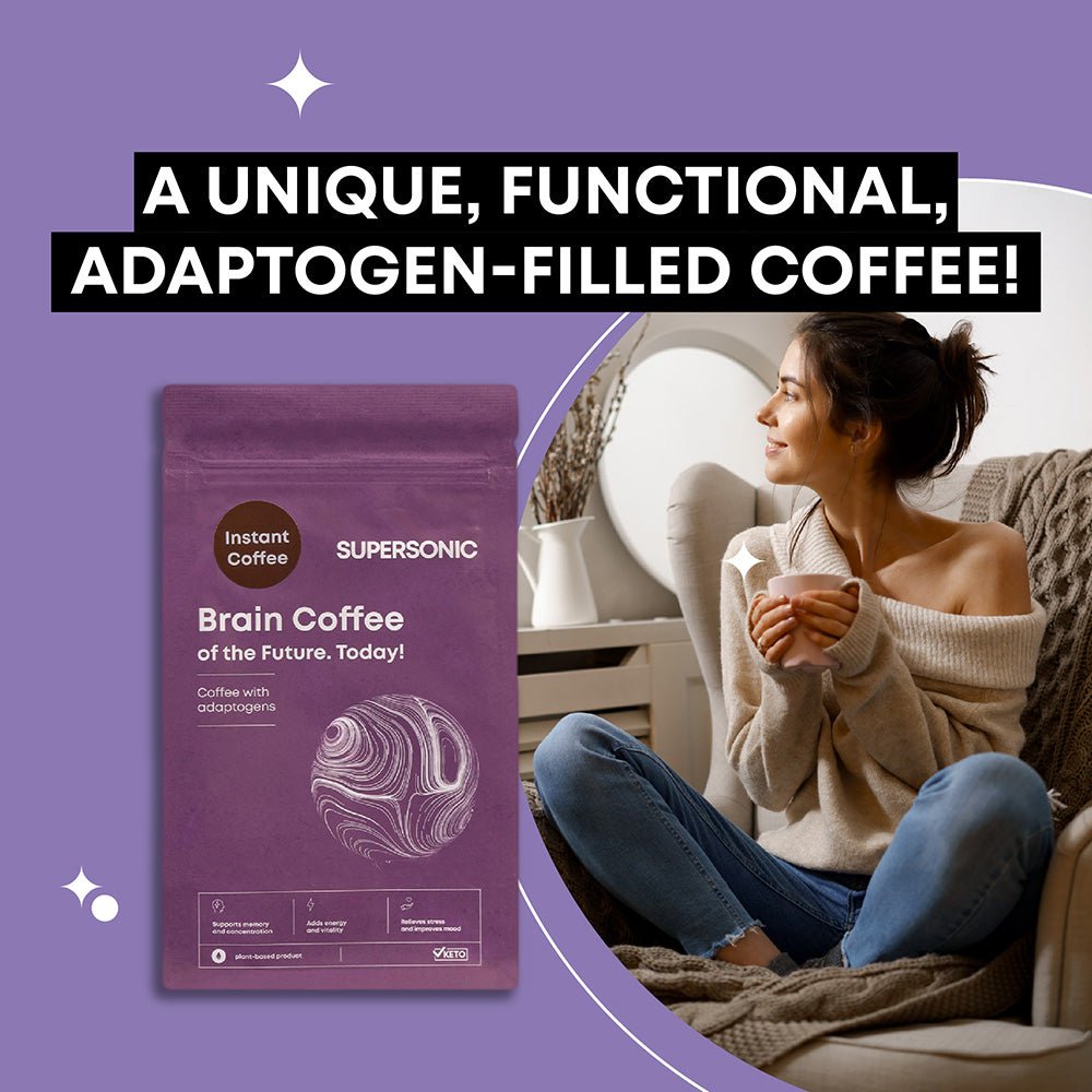 Brain Coffee - Instant coffee with adaptogens 180g