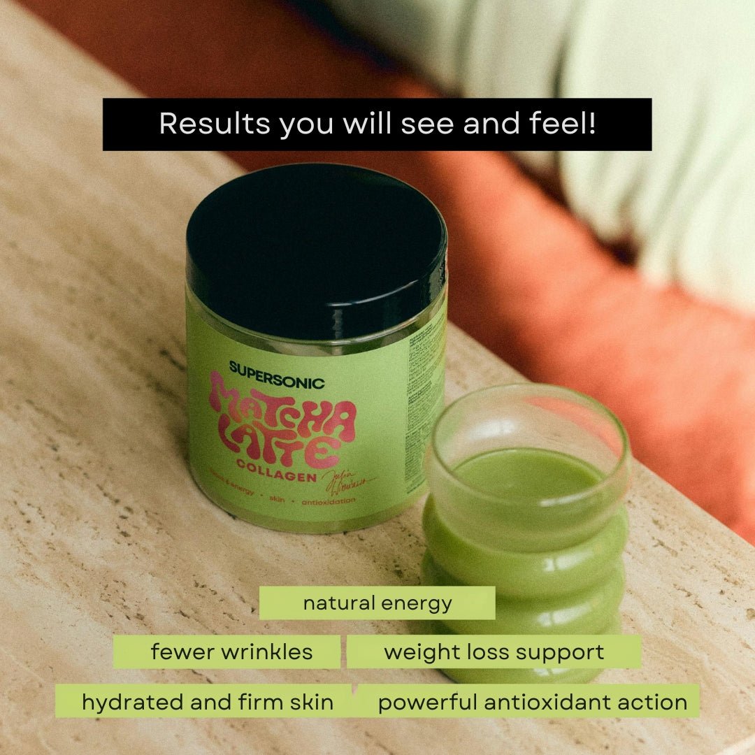 Matcha Latte Collagen - focus & energy, skin, antioxidation 280g
