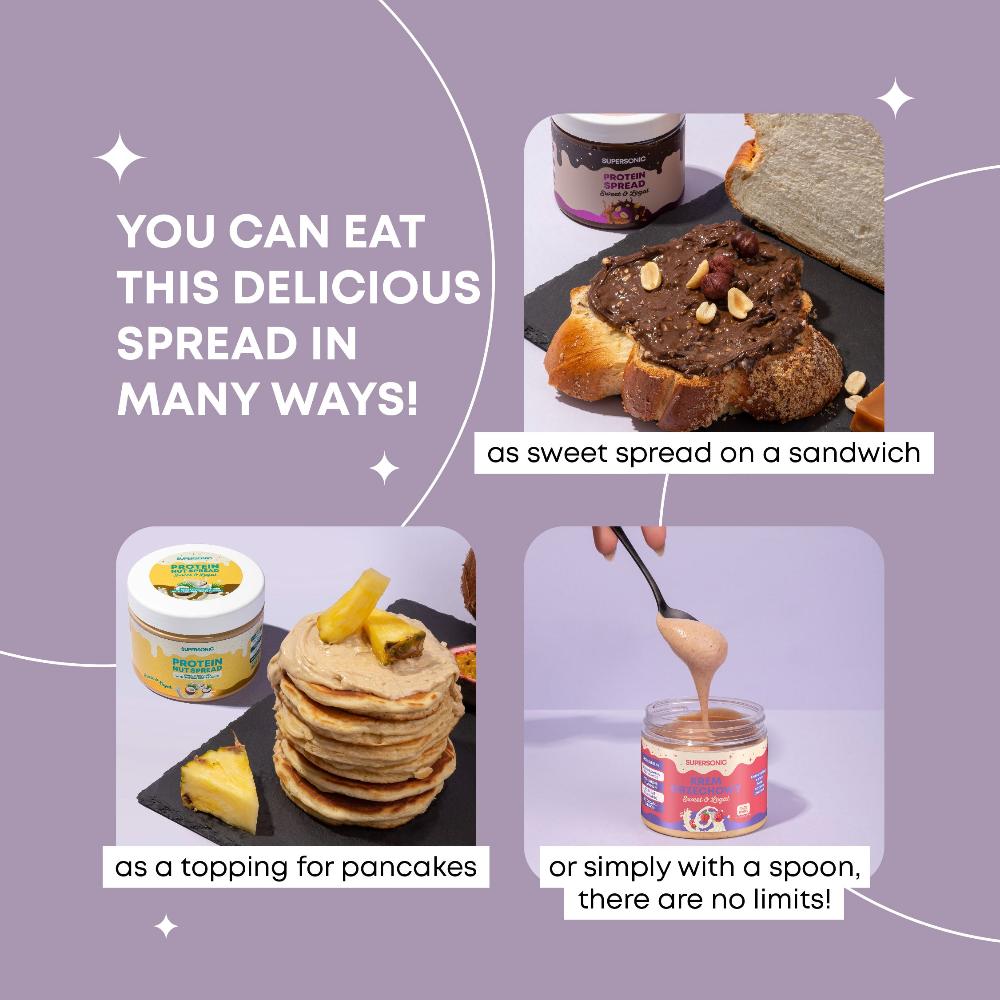 Nut Spread Crunchy with flavour of White Chocolate with Salted Caramel 160g