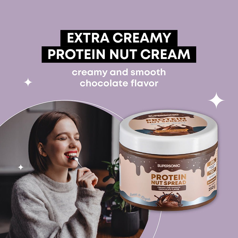 Protein Nut Spread with Creamy & Smooth Chocolate Flavour 250g