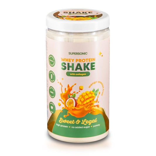 Whey Protein SHAKE with collagen - Mango-Passion Fruit KETO 560g
