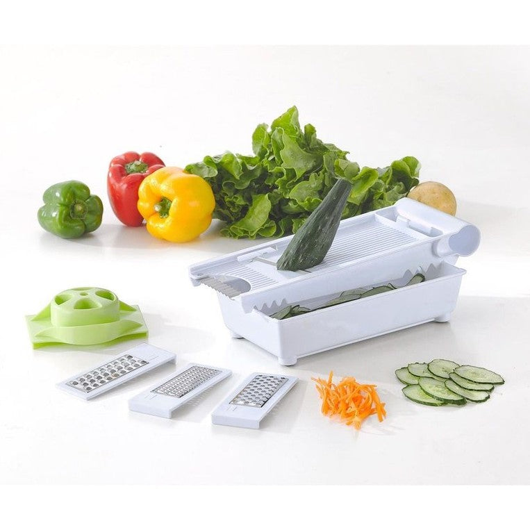 6 in 1 Kitchen Slicer Grater Cheese Vegetable Cutter Spiralizer