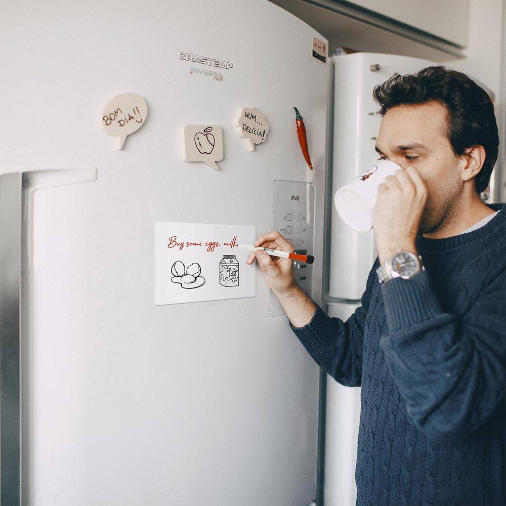 A5 Magnetic Memo Notes Whiteboard for Home Office Task